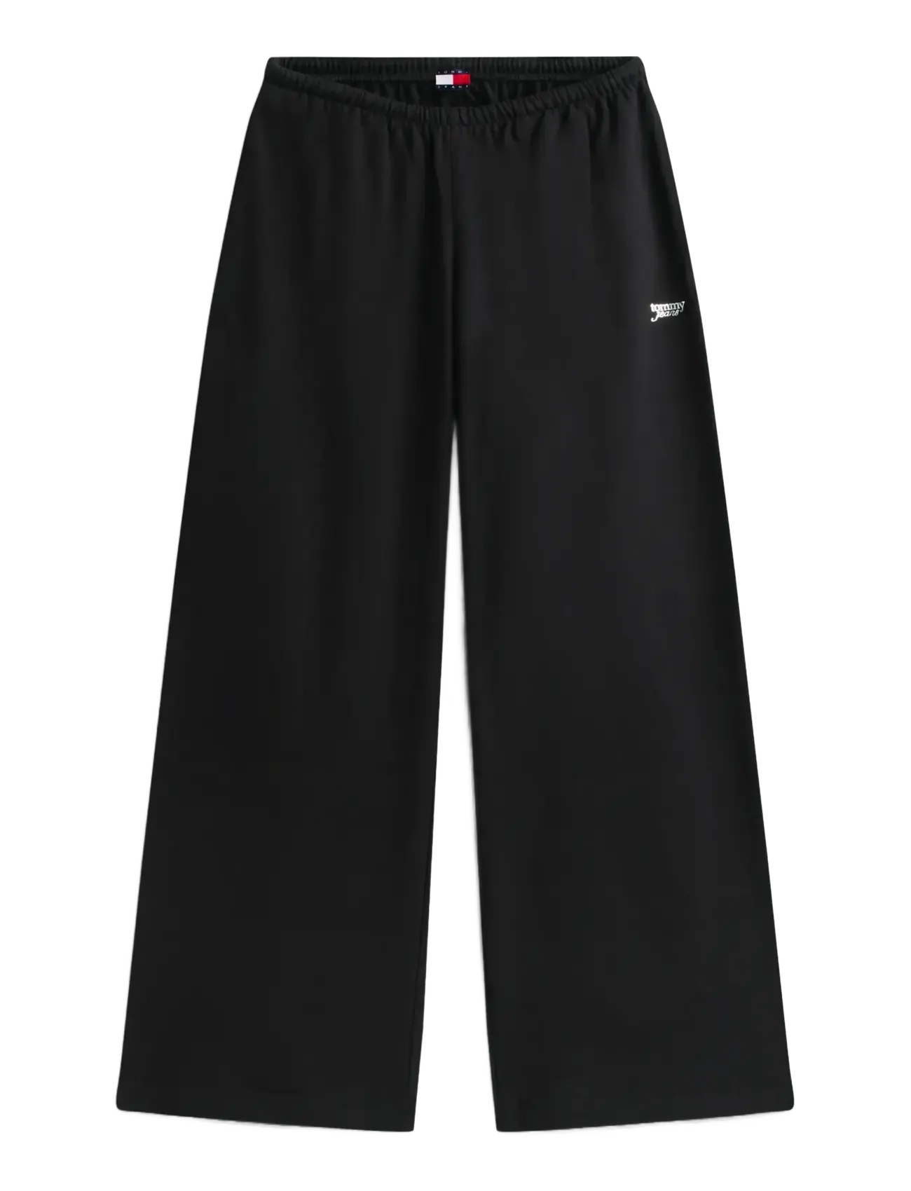 Tommy Jeans TJW WIDE LEG SWEATPANTS - Clothing - BLACK / black