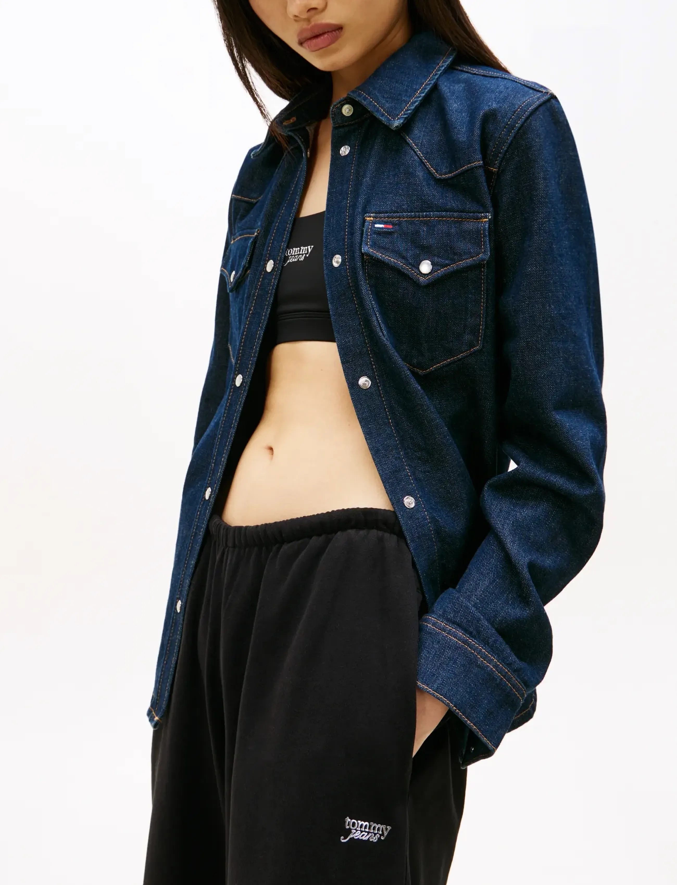 TOMMY JEANS Tjw Wide Leg Sweatpants mjukisbyxor dam – bild 4
