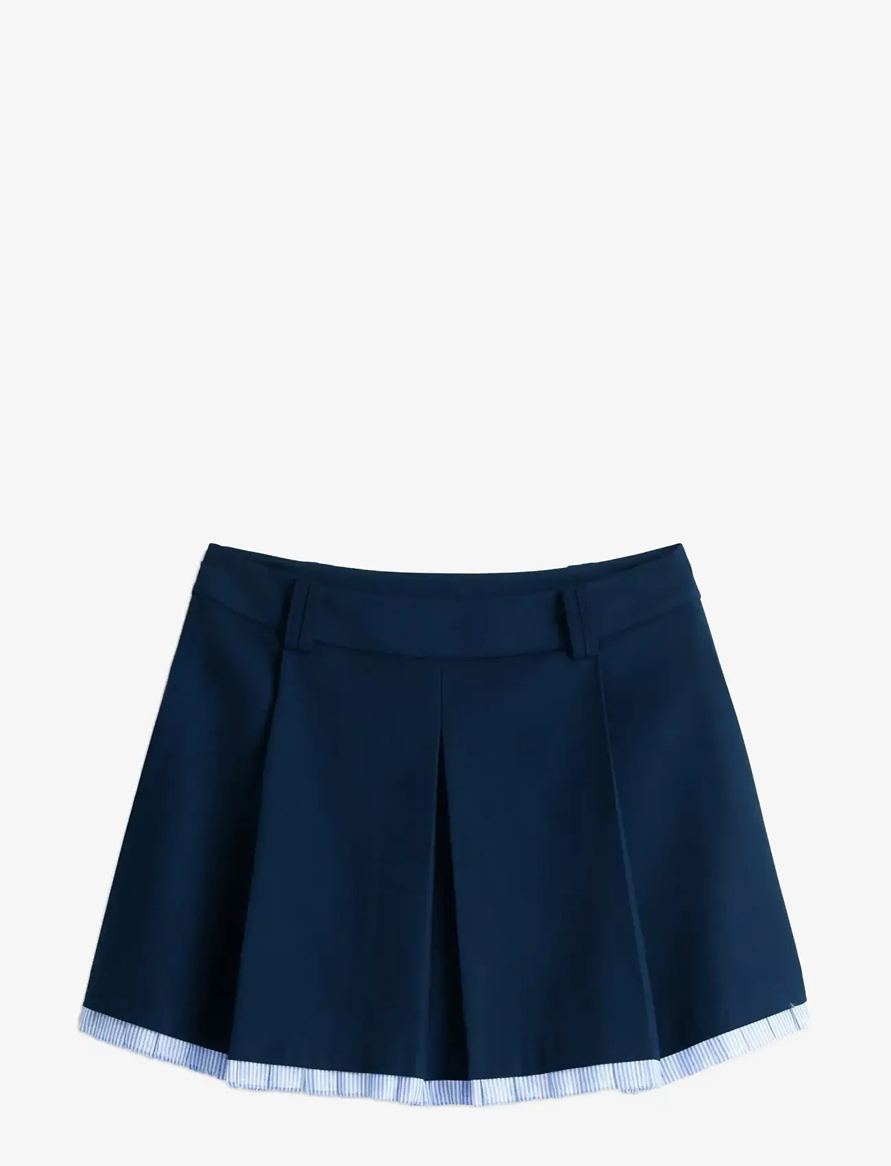 Tommy Jeans - TJW VARSITY PLEATED MINI SKIRT - dark night navy - 1