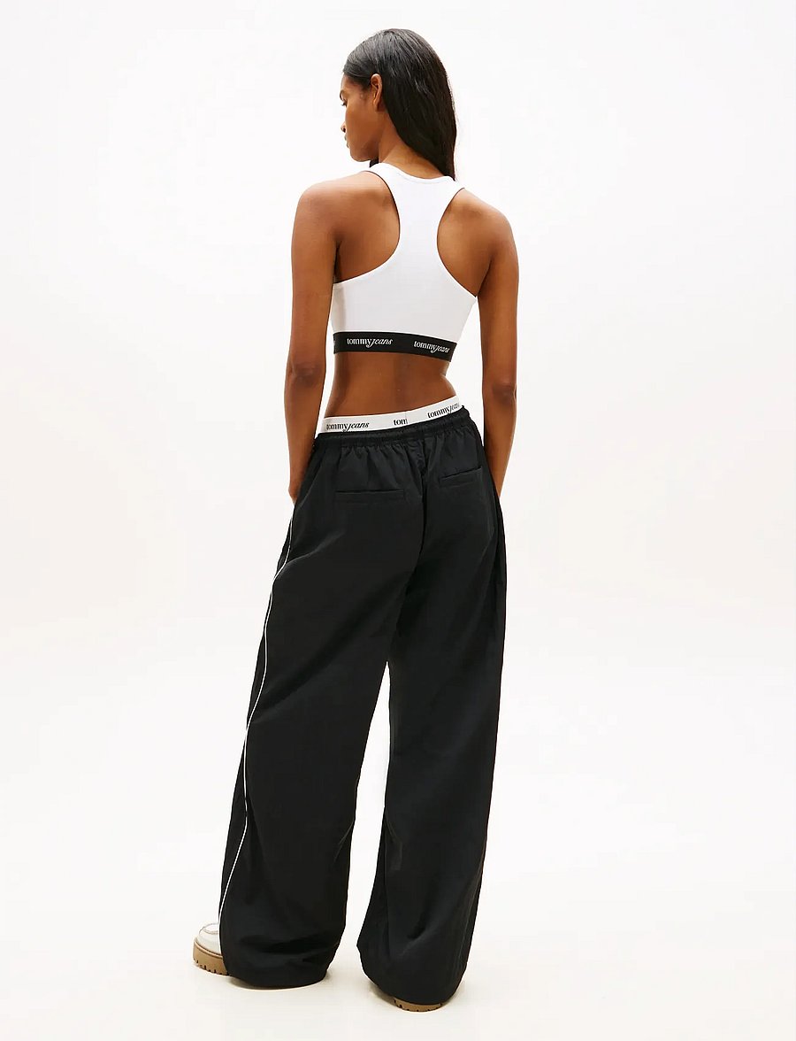 Tommy Jeans - TJW CRP TAPE BRA TOP - sport-bhs - ecru - 2