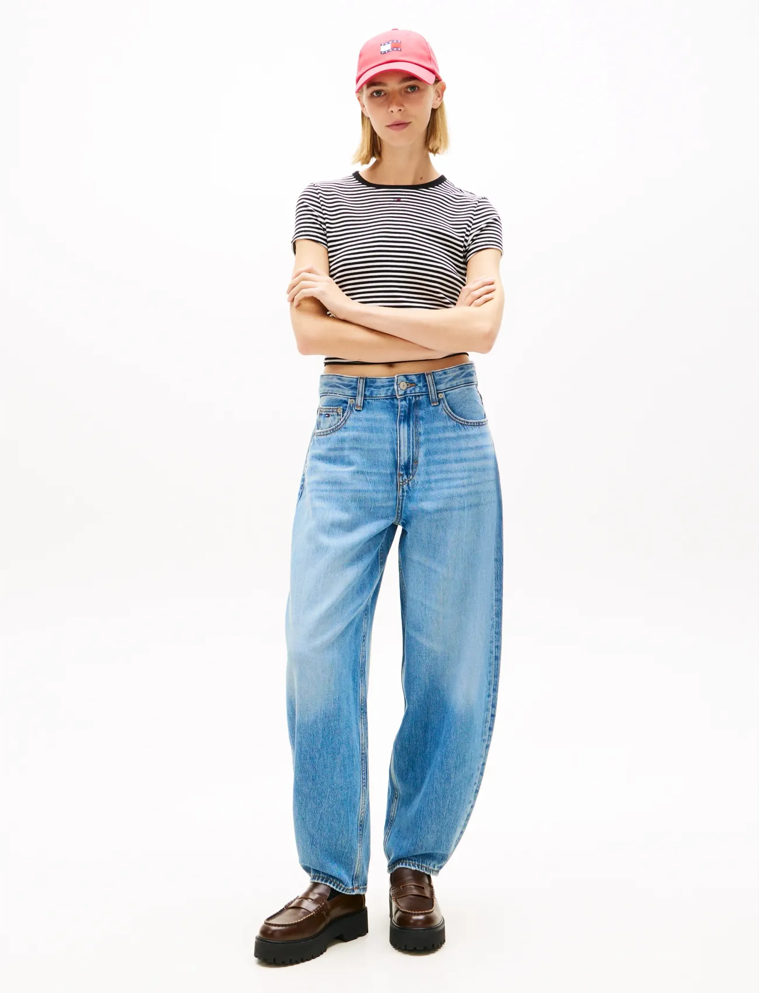 Tommy Jeans - JEANIE BALLOON BJ5032 - barrel jeans - denim medium - 3