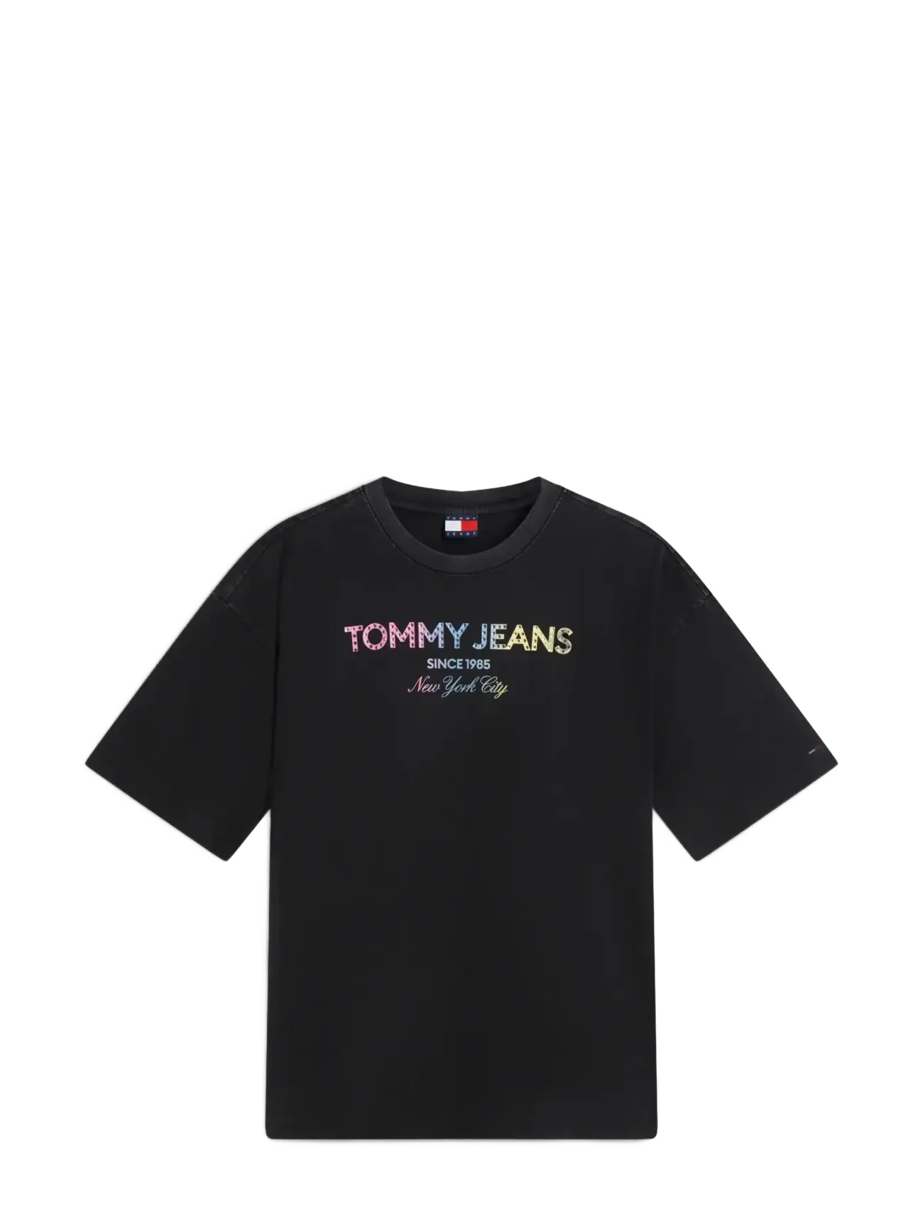 TOMMY JEANS Tjw Ovs Tj Bling Gmd Tee Schwarz - S - Damen