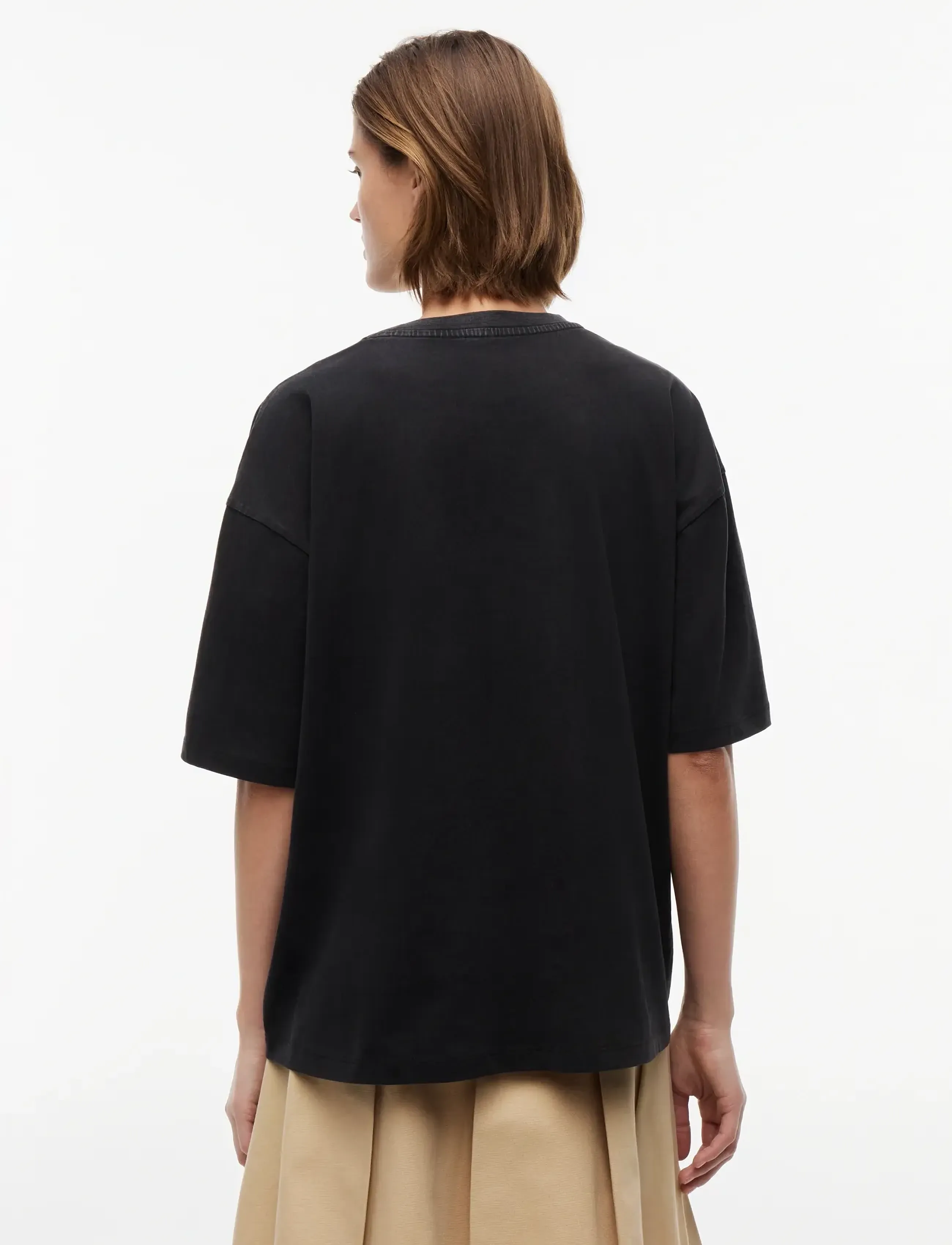 Tommy Jeans - TJW OVS TJ BLING GMD TEE - t-shirts - black - 2