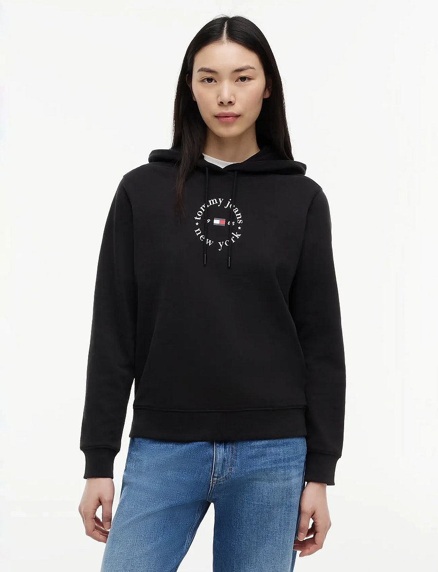Tommy Jeans - TJW REG ESS LOGO 2 HOODIE EXT - black - 0