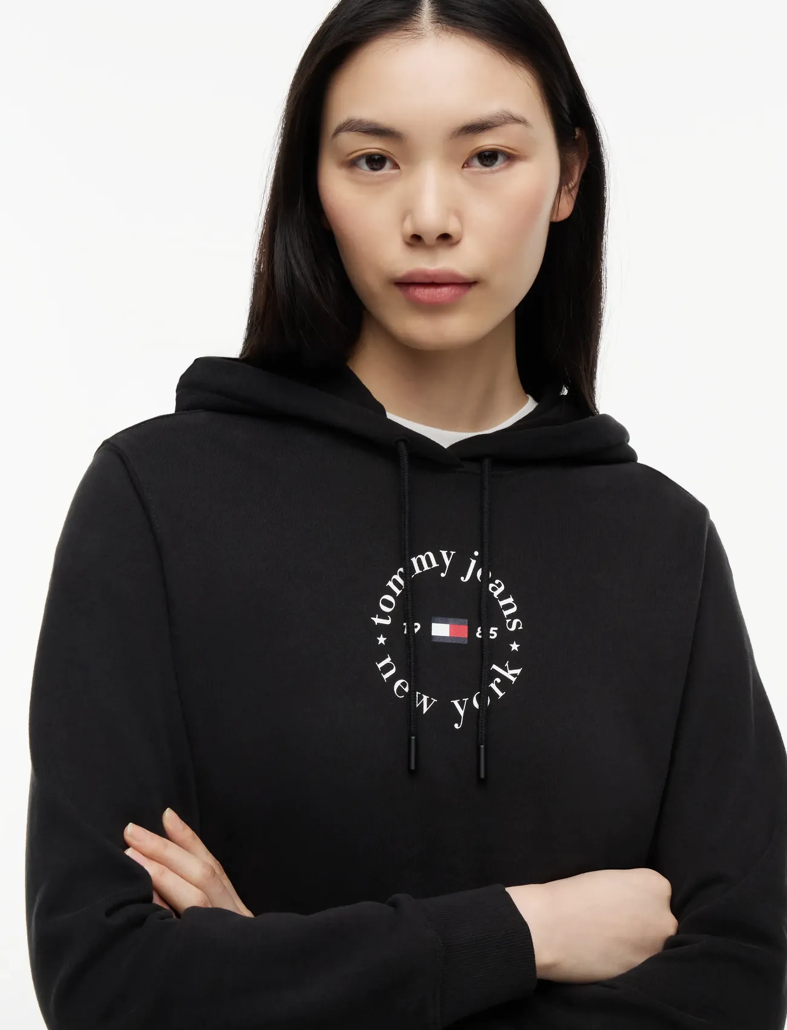 Tommy Jeans - TJW REG ESS LOGO 2 HOODIE EXT - black - 2