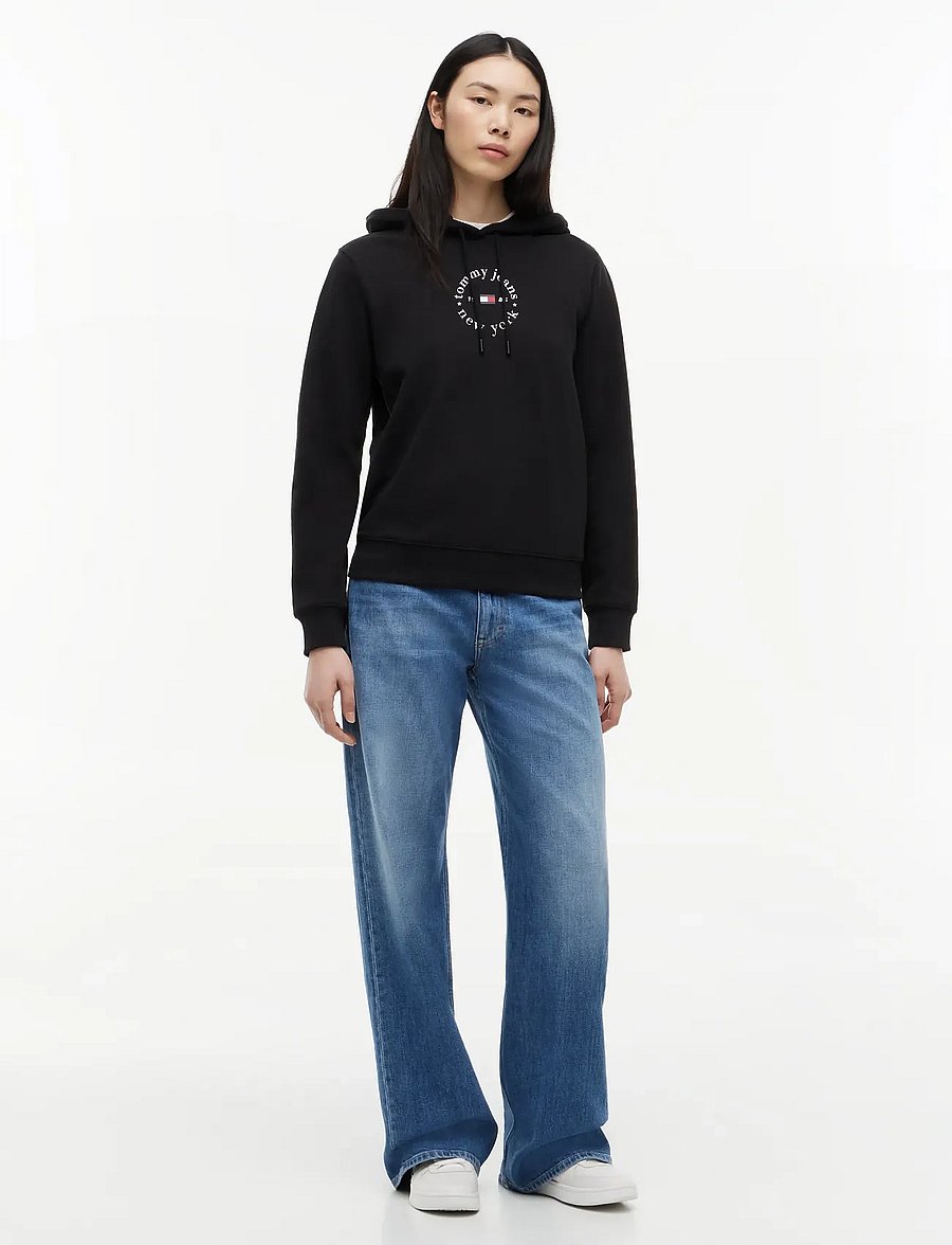 Tommy Jeans - TJW REG ESS LOGO 2 HOODIE EXT - black - 3
