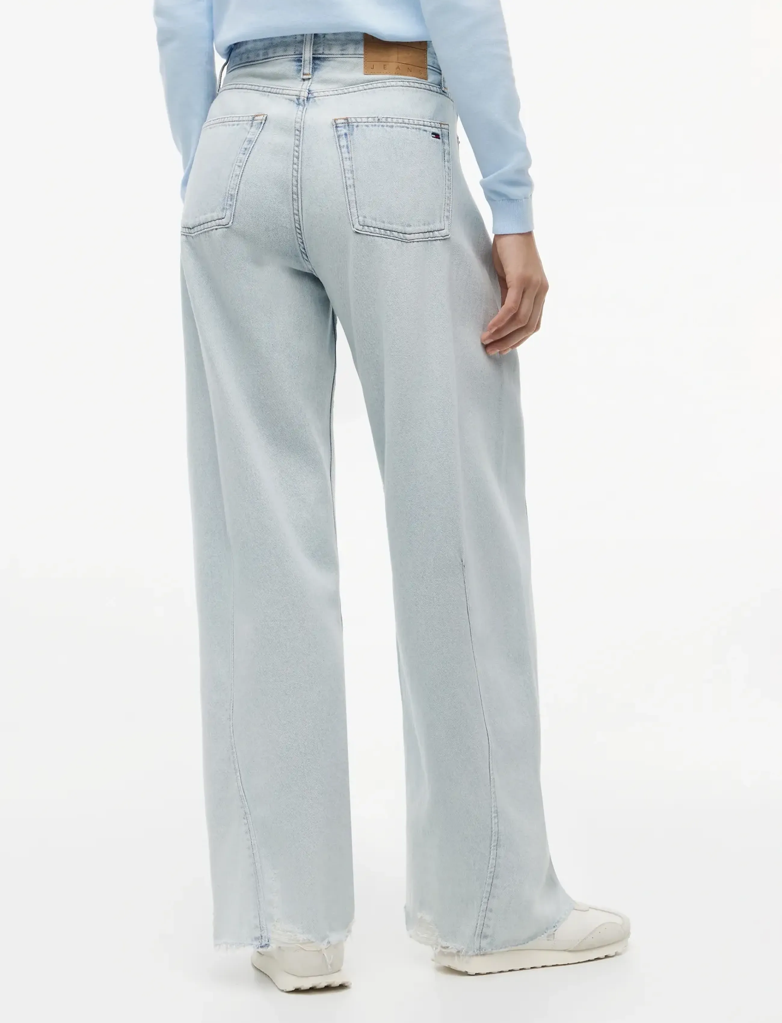 Tommy Jeans - ELLA MID BARREL CROP CBF CJ5010 - statinės formos džinsai - denim light - 2