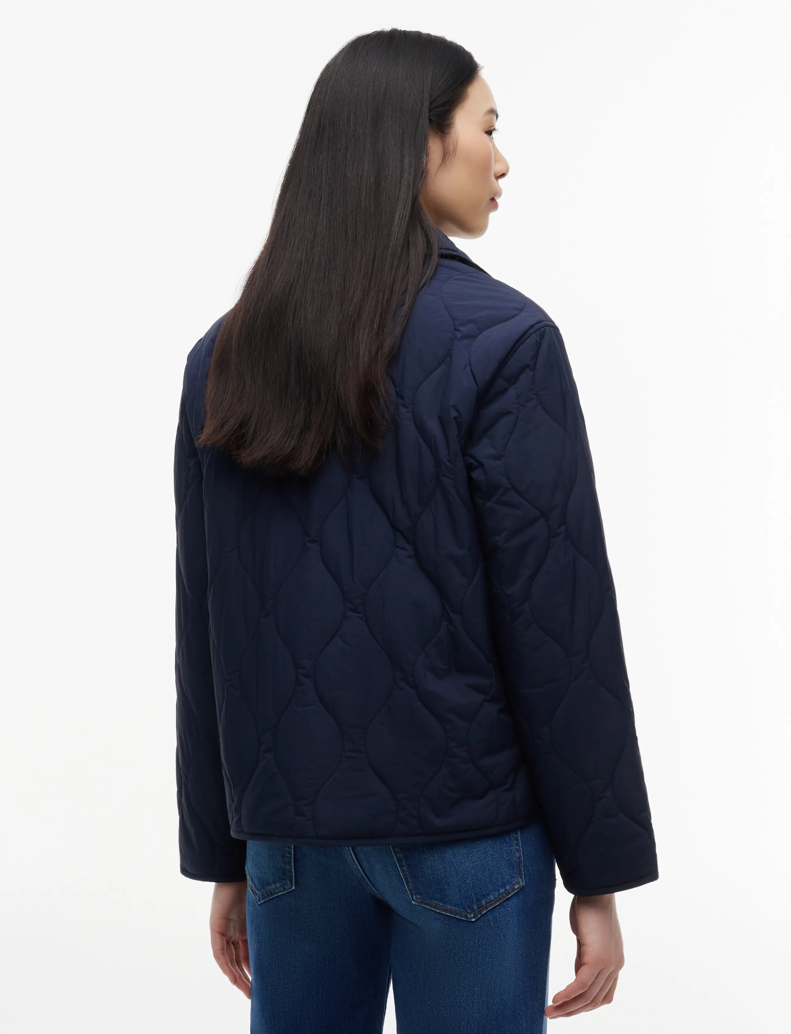 Tjw Coach Collar Quilted Jacket 2