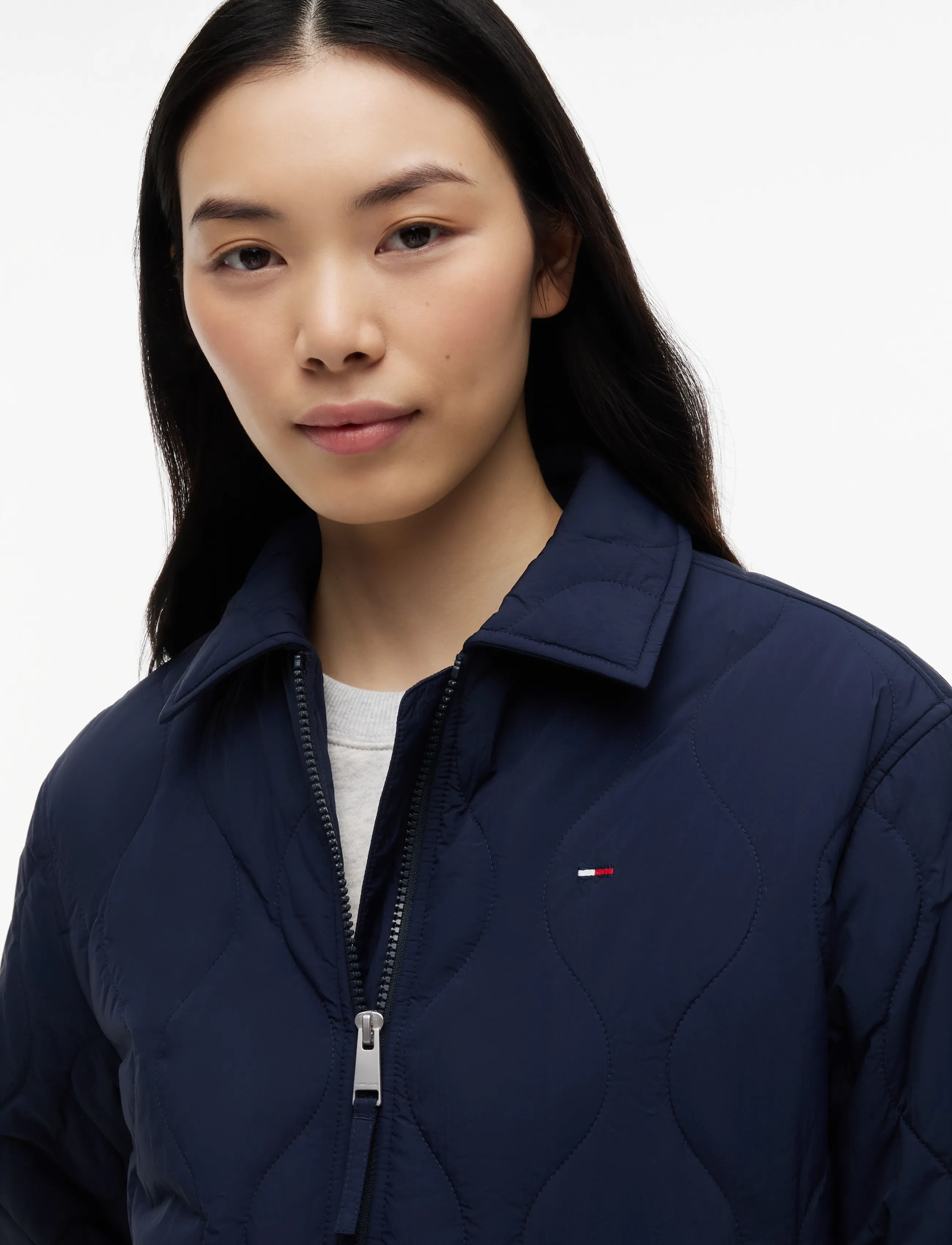 Tjw Coach Collar Quilted Jacket 3