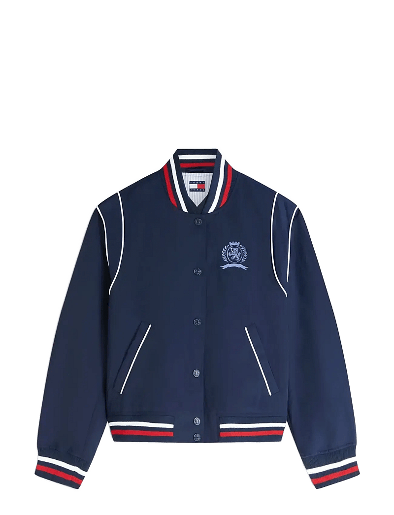 Tommy Jeans - TJW CREST VARSITY JACKET - forårsjakker - dark night navy - 1