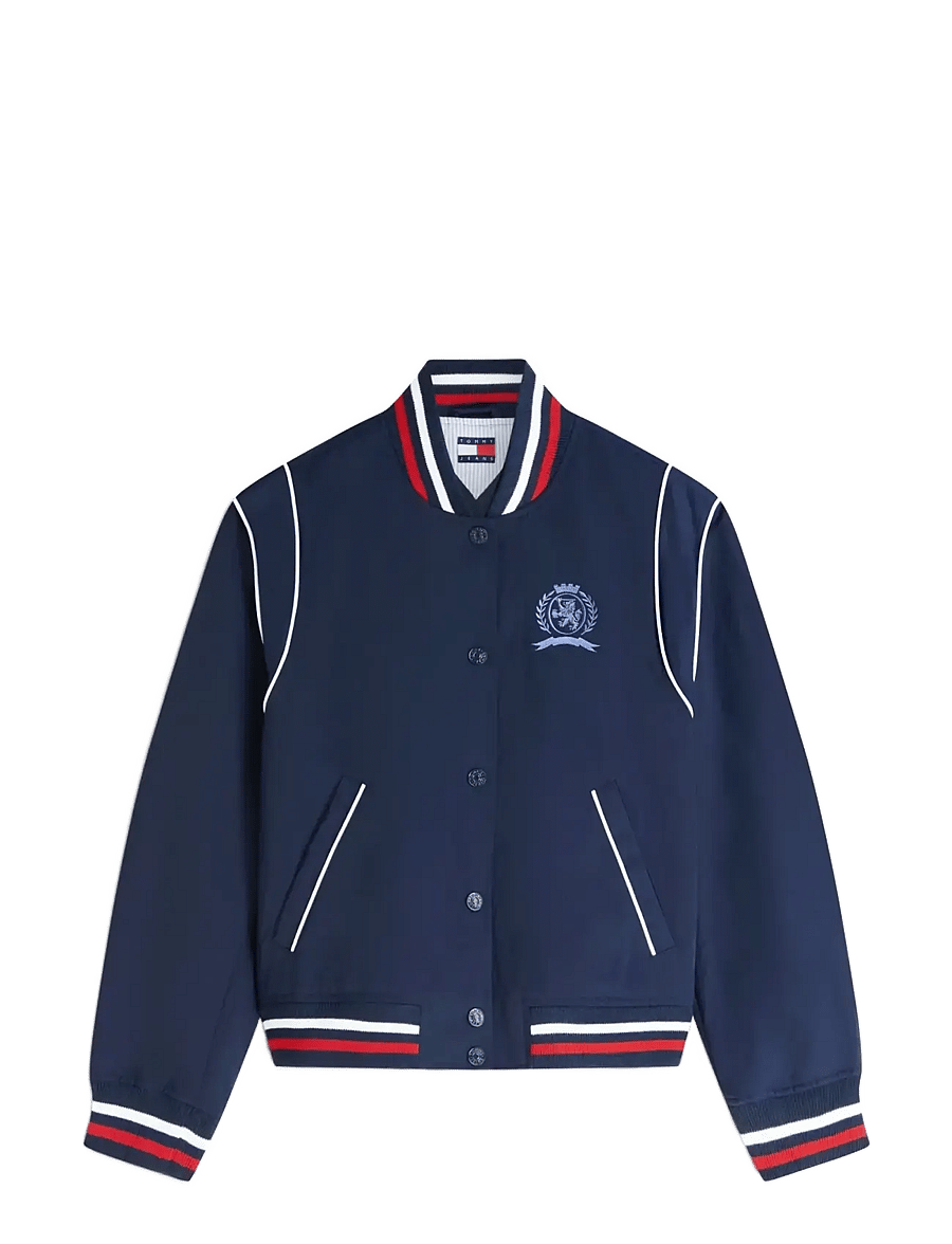 Tommy Jeans - TJW CREST VARSITY JACKET - forårsjakker - dark night navy - 1