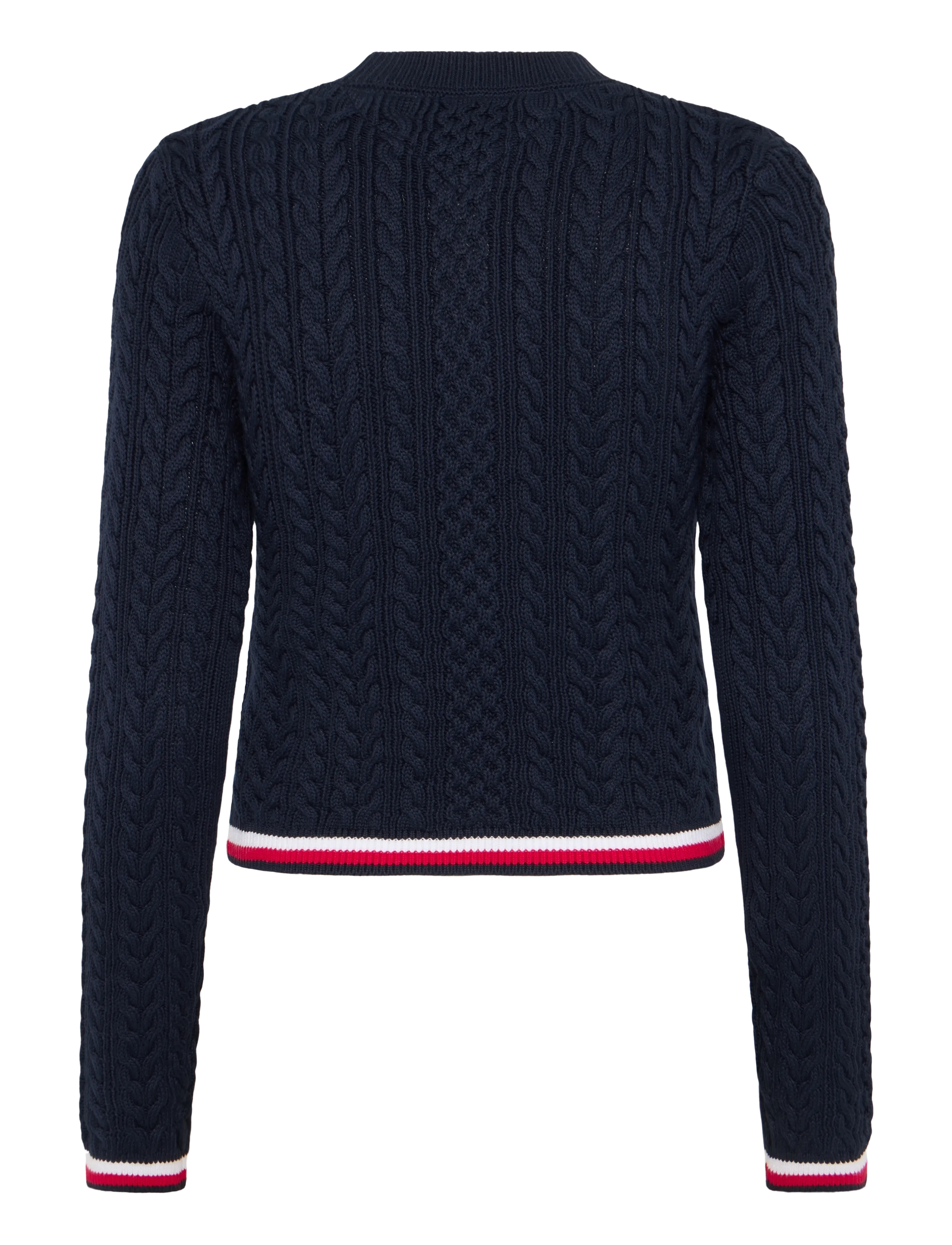Tommy Jeans - TJW RWB TIPPING SWEATER - dark night navy - 1