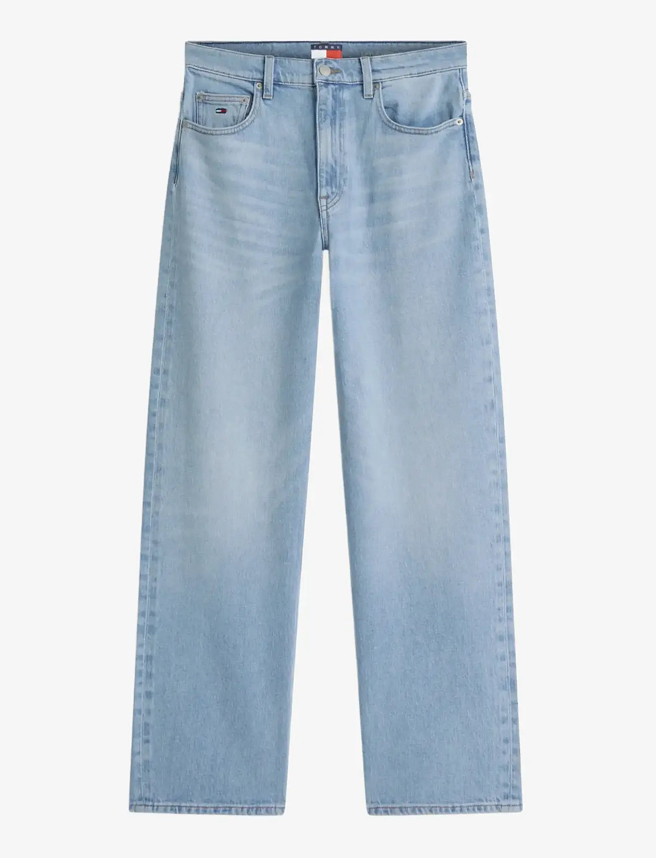 Tommy Jeans - LAYLA HR SLIM STR BJ0111 CO - Įprasto kirpimo džinsai - denim light - 1
