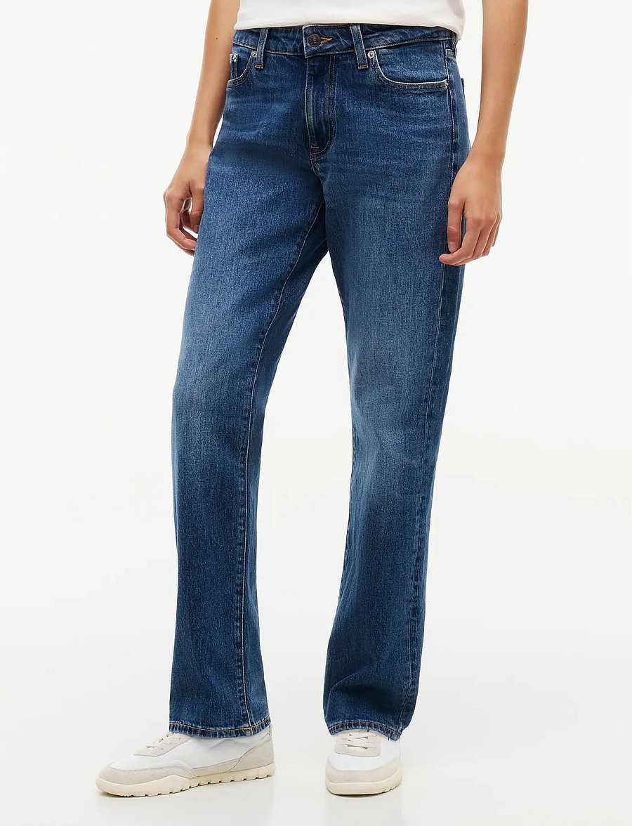 Tommy Jeans - LUCY MID RISE SLIM BJ0155 - skinny jeans - denim dark - 0