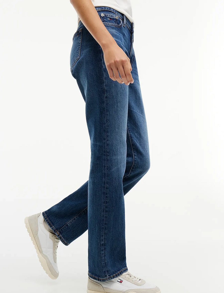 Tommy Jeans - LUCY MID RISE SLIM BJ0155 - skinny jeans - denim dark - 4