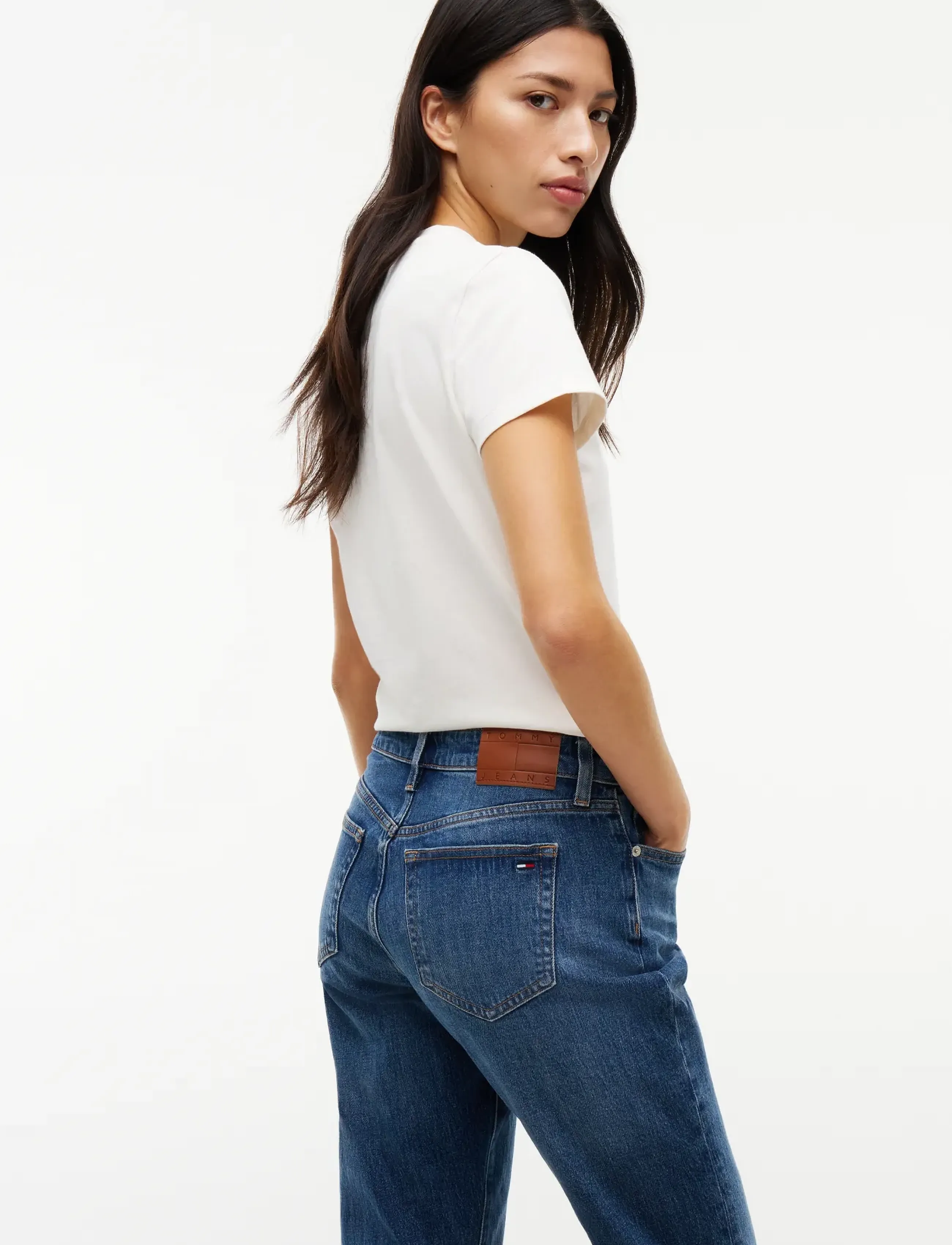 Tommy Jeans - LUCY MID RISE SLIM BJ0155 - skinny jeans - denim dark - 5