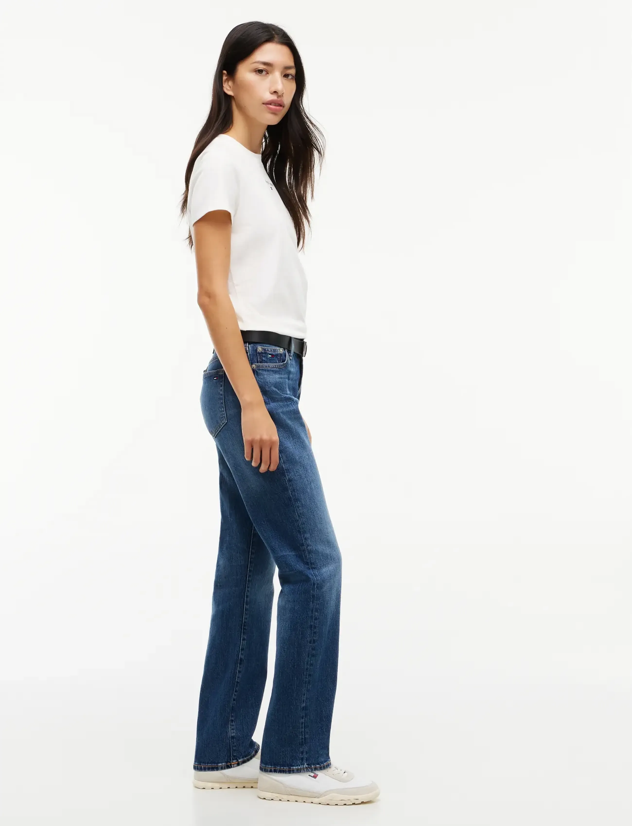 TOMMY JEANS Lucy Mid Rise Slim Bj0155 slim fit jeans dam – bild 6