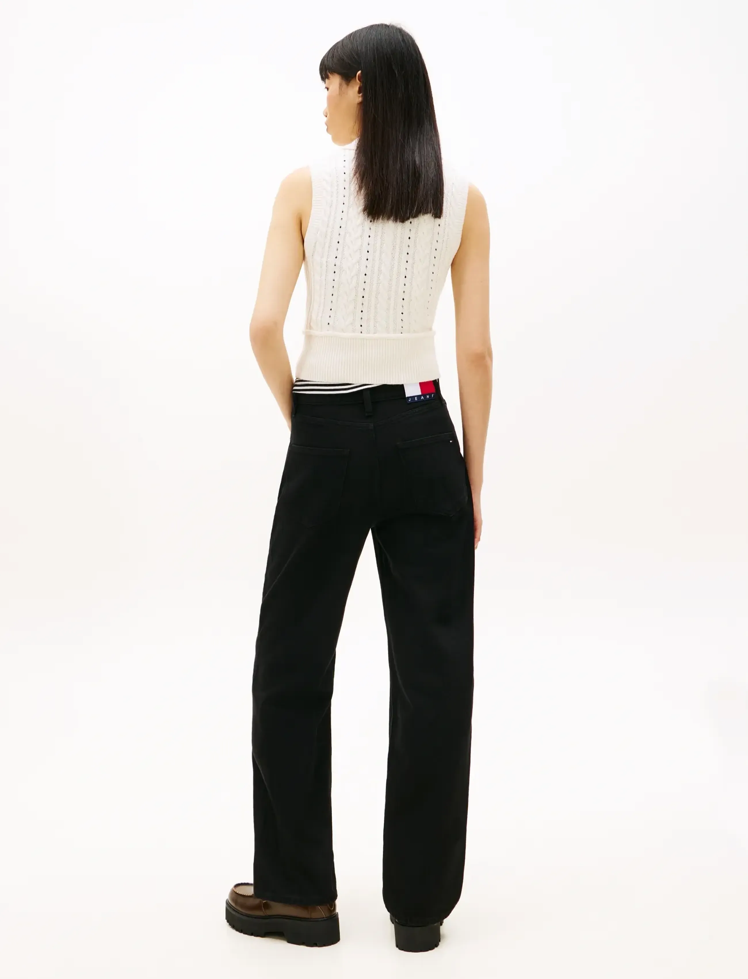 Tommy Jeans - LAYLA HR SLIM STR AI4185 - regular jeans - denim black - 2