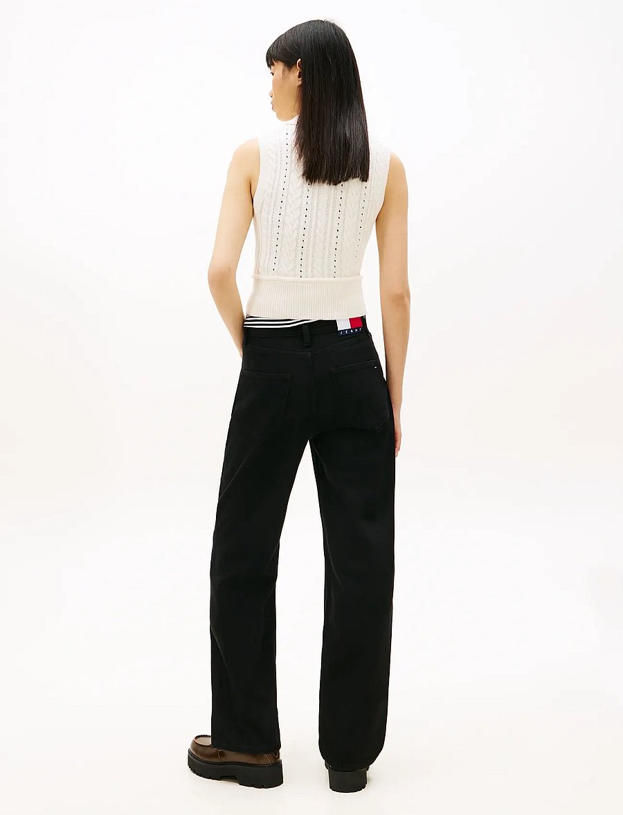 Tommy Jeans - LAYLA HR SLIM STR AI4185 - regular jeans - denim black - 2