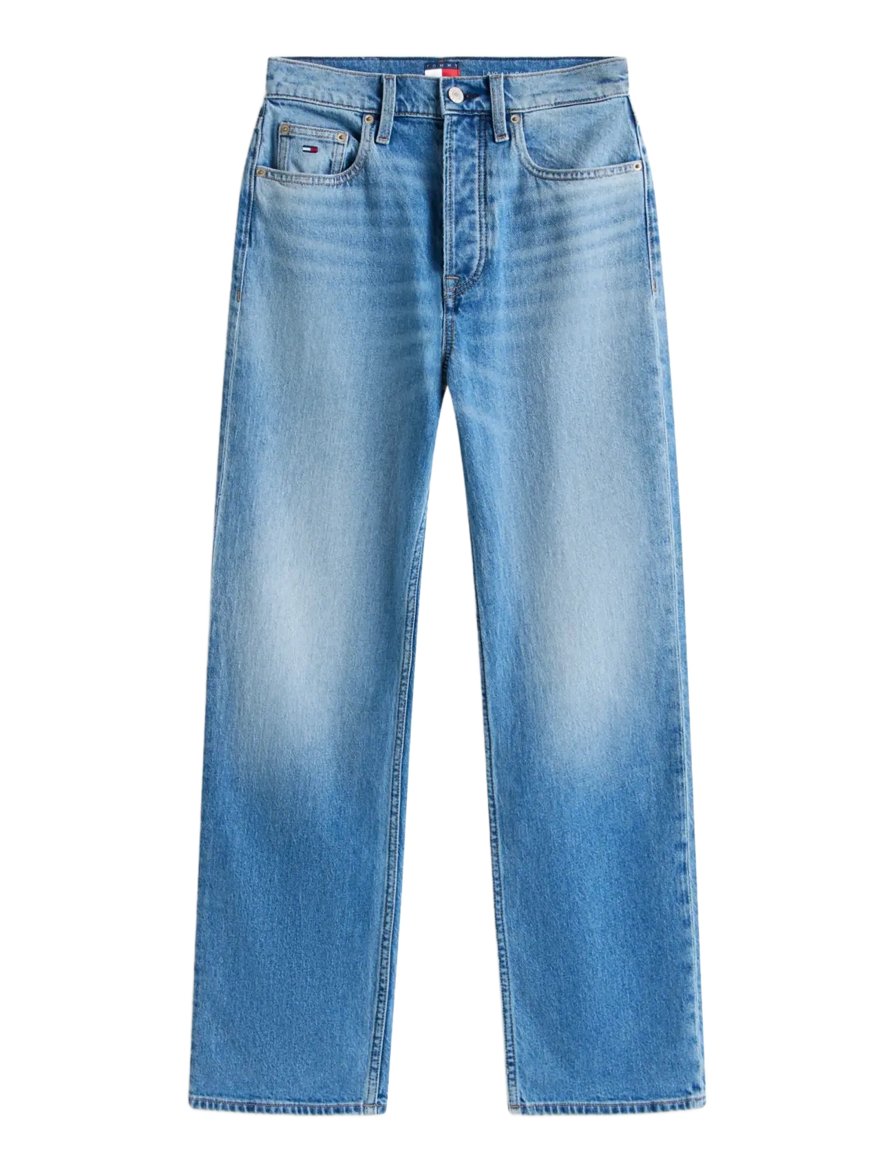 TOMMY JEANS Layla High Rise Straight Blau - 32x30 - Damen