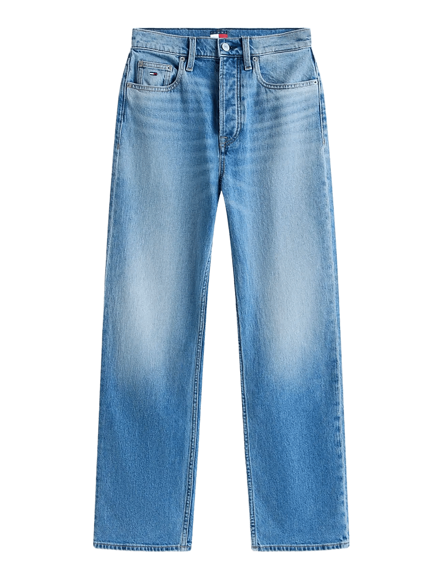 Tommy Jeans - LAYLA HIGH RISE STRAIGHT BJA138 - regular jeans - denim medium - 1
