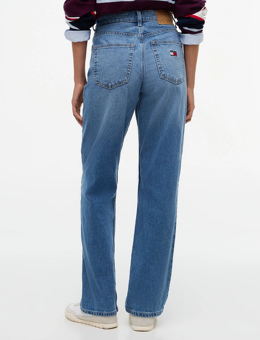 Tommy Jeans - LAYLA HIGH RISE STRAIGHT BJA138 - regular jeans - denim medium - 2