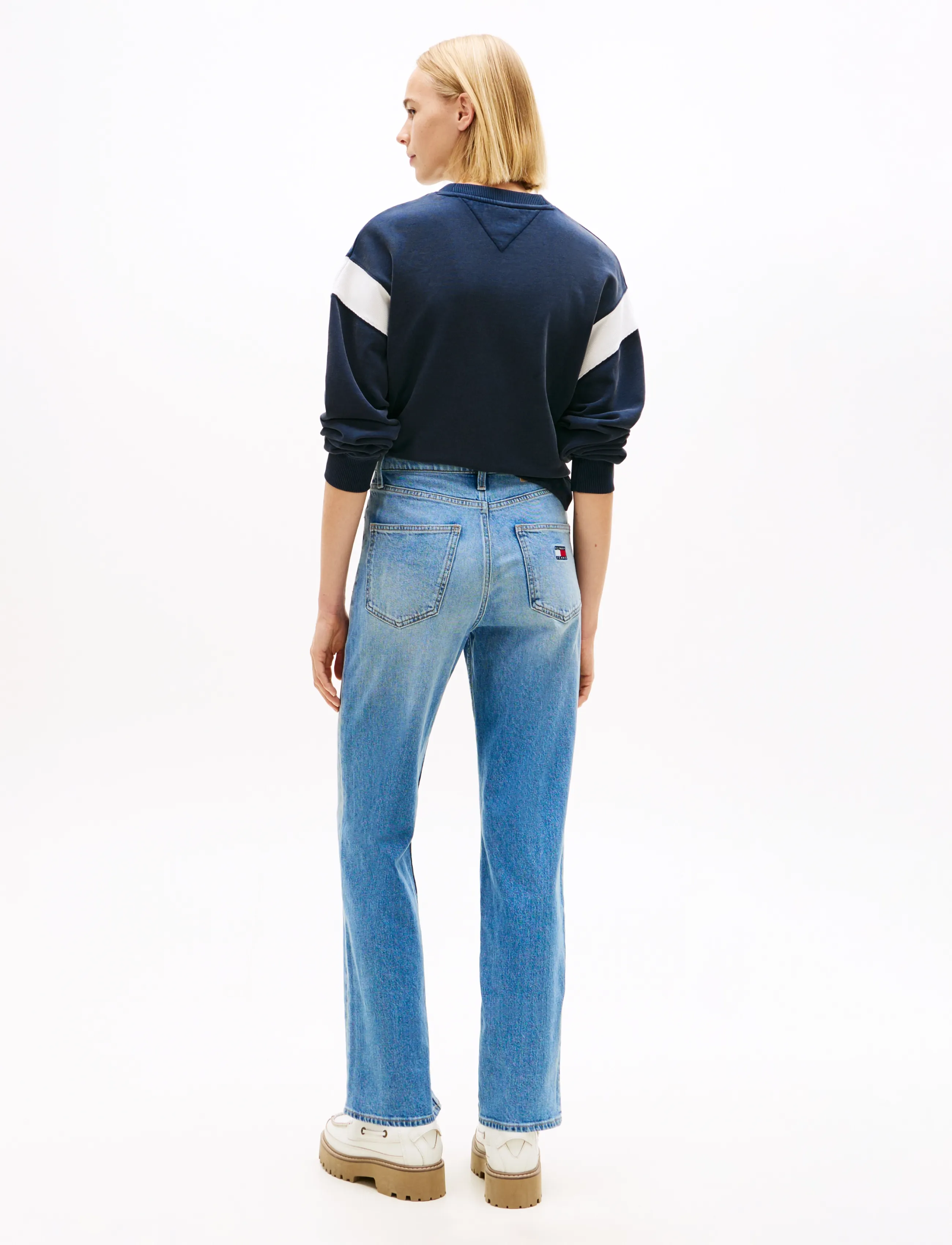 Tommy Jeans - LAYLA HIGH RISE STRAIGHT BJA138 - regular jeans - denim medium - 2