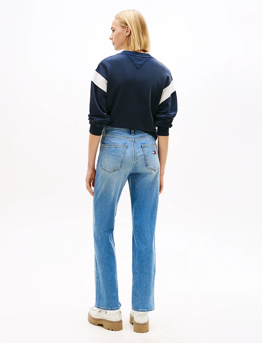 Tommy Jeans - LAYLA HIGH RISE STRAIGHT BJA138 - regular jeans - denim medium - 2