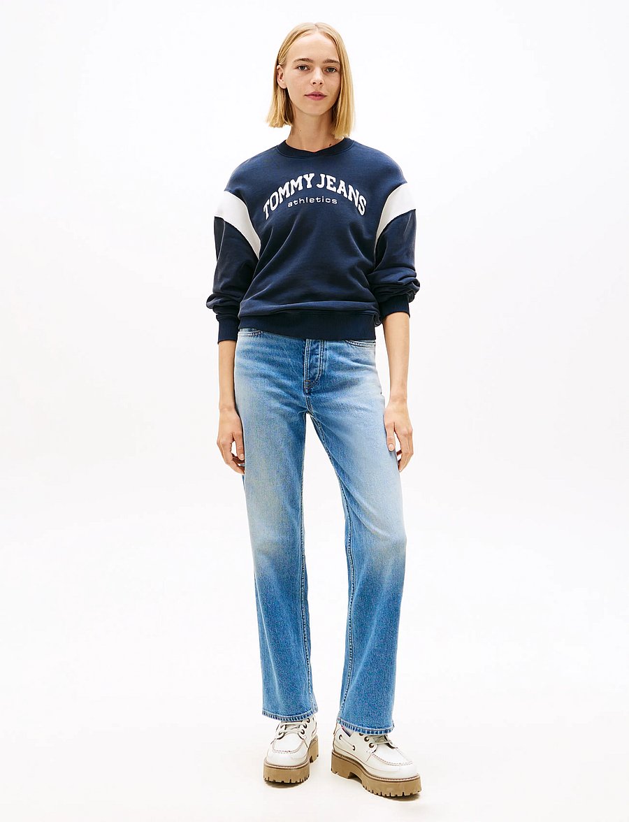 Tommy Jeans - LAYLA HIGH RISE STRAIGHT BJA138 - regular jeans - denim medium - 3