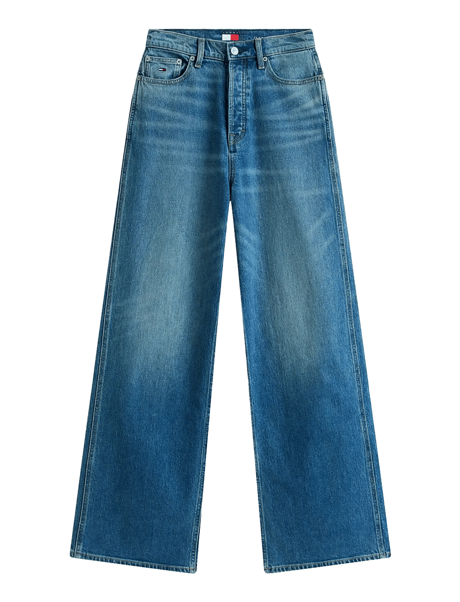 Tommy Jeans - CLAIRE HIGH RISE WIDE BJA130 - denim medium - 1