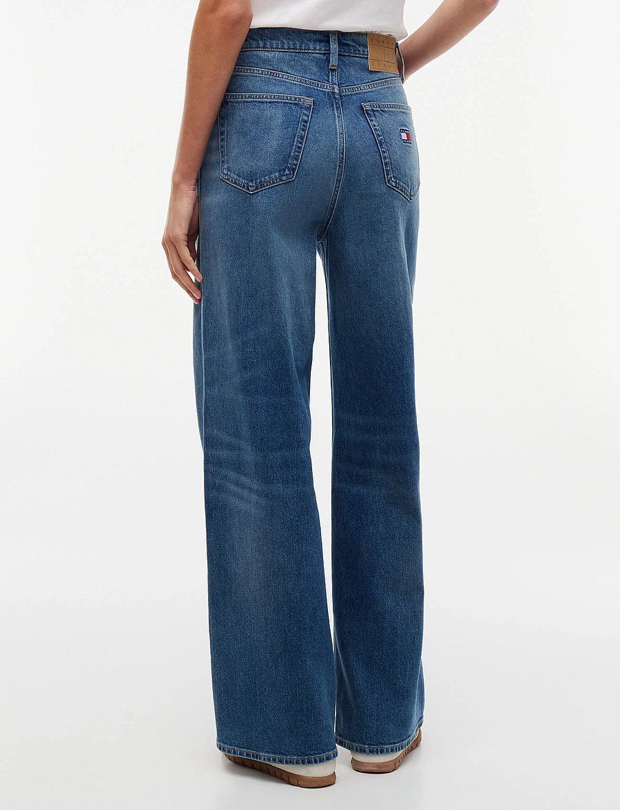 Tommy Jeans - CLAIRE HIGH RISE WIDE BJA130 - denim medium - 2