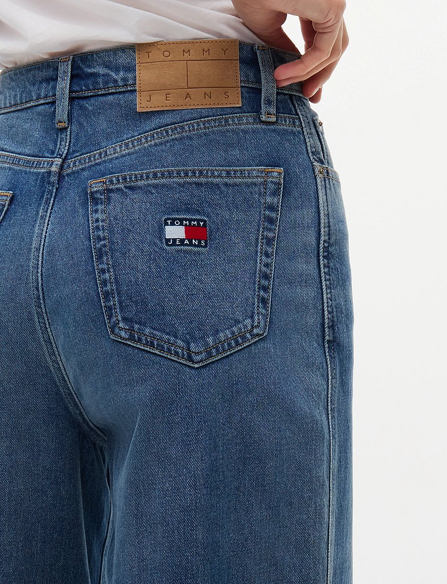 Tommy Jeans - CLAIRE HIGH RISE WIDE BJA130 - denim medium - 5