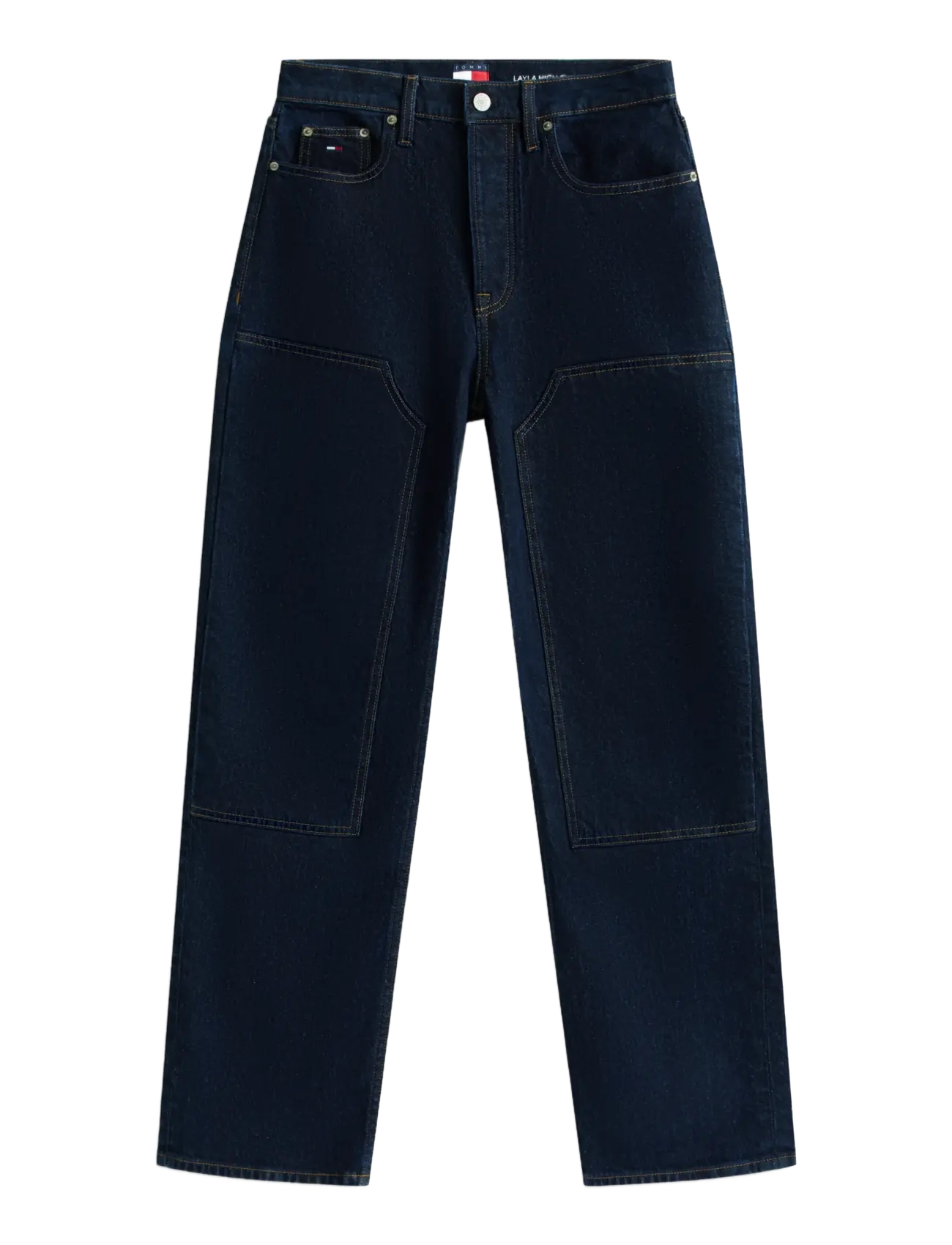 Tommy Jeans - LAYLA HIGH RISE STRAIGHT BJA150 - denim dark - 1