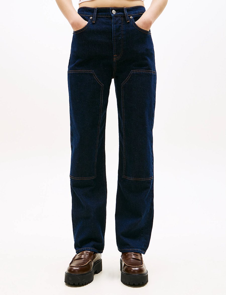 Tommy Jeans - LAYLA HIGH RISE STRAIGHT BJA150 - denim dark - 0