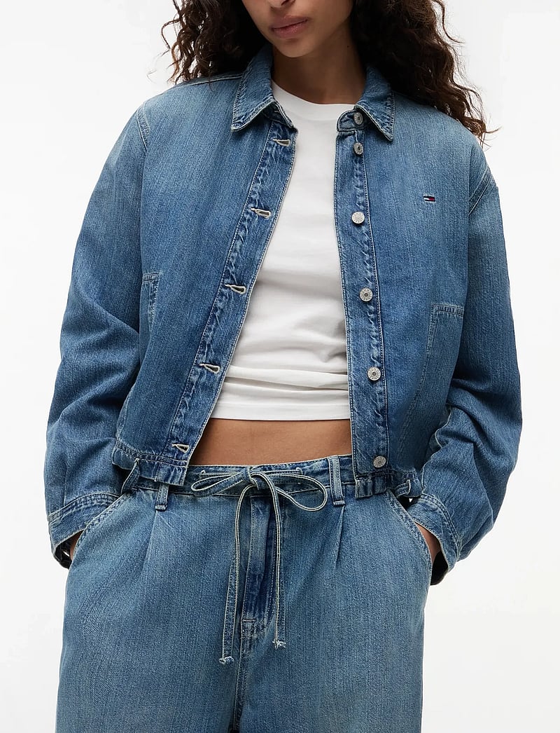 Tommy Jeans - CHARLIE MR LOOSE WD TIE CJ6039 - vida jeans - denim medium - 4