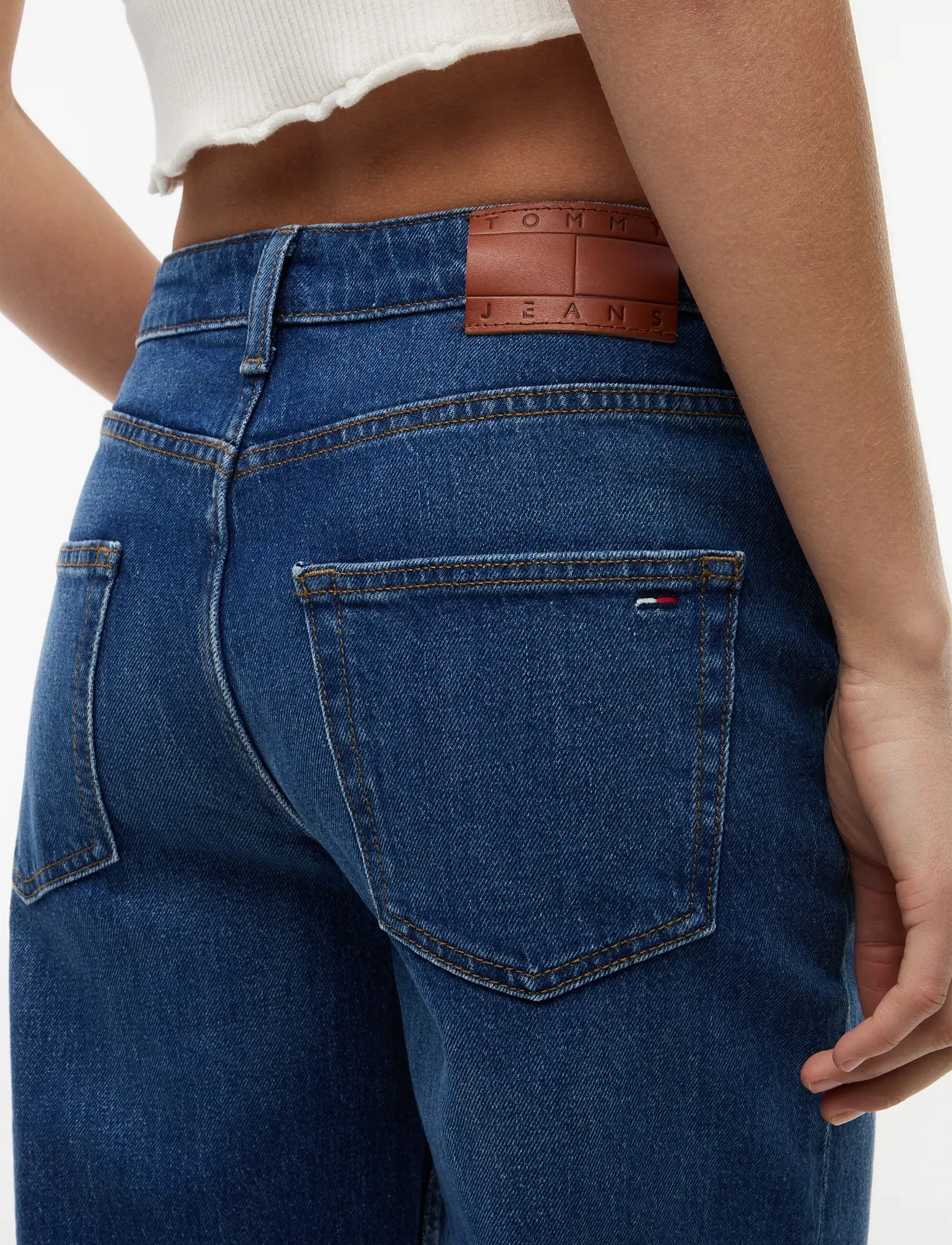 Tommy Jeans - SOPHIE LW STR BI0152 - denim dark - 4