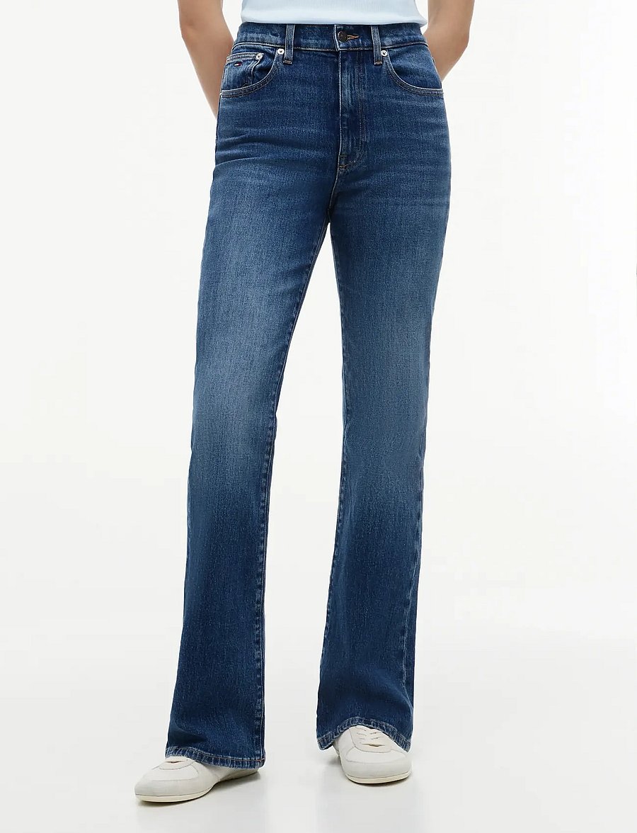 Tommy Jeans - SYLVIA HGH FLR BJ0155 - denim dark - 0