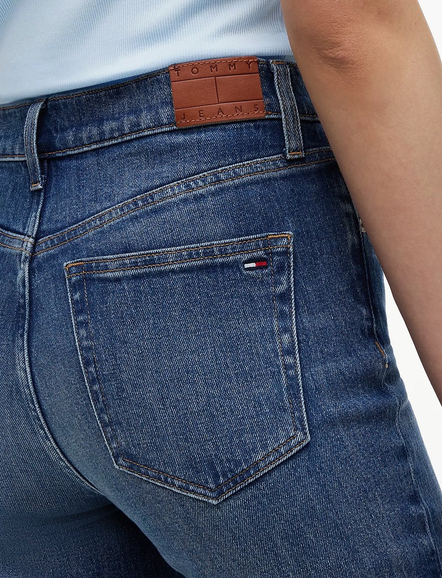 Tommy Jeans - SYLVIA HGH FLR BJ0155 - denim dark - 4