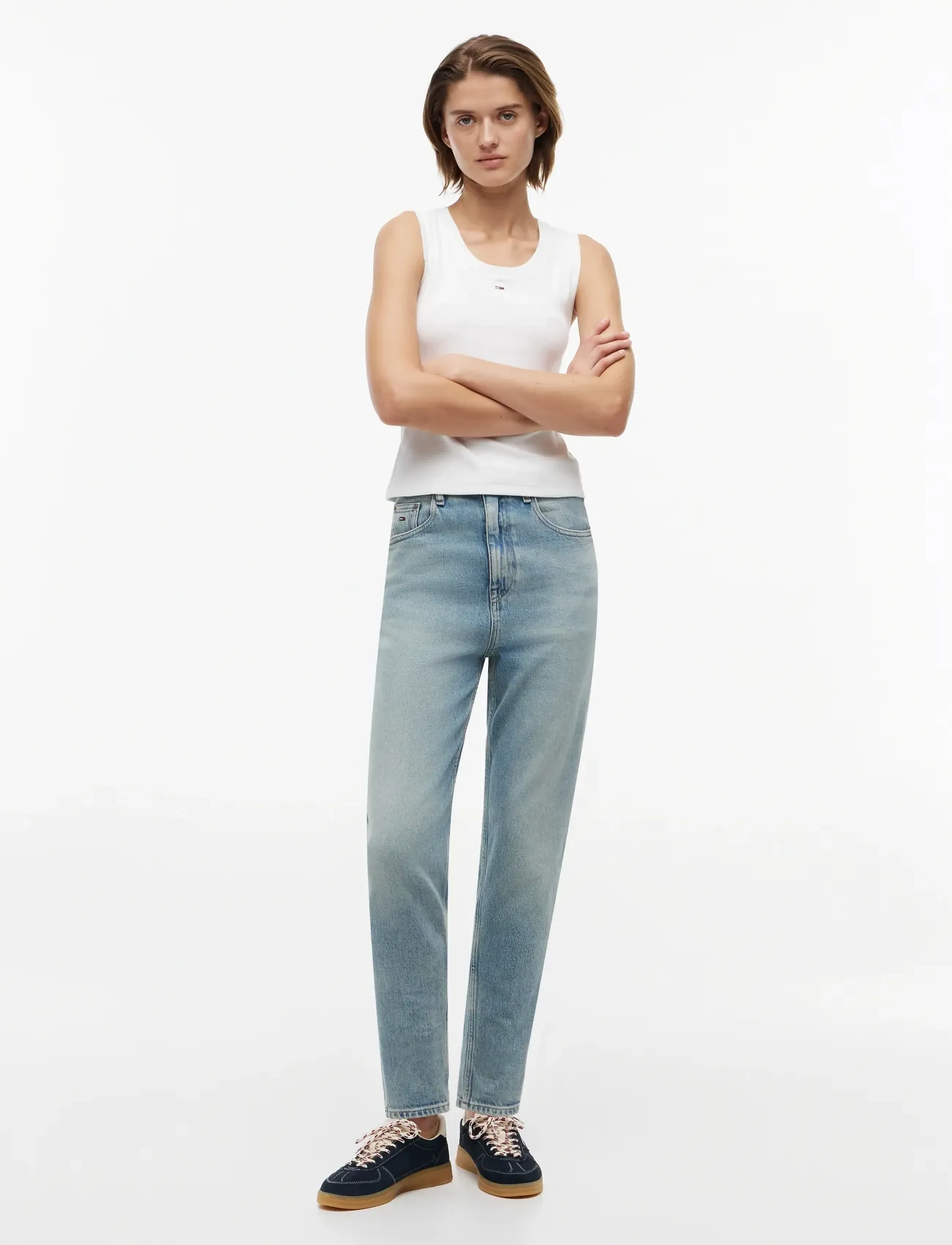 Tommy Jeans - MOM JEAN UH TPR  CJ5115 - regular jeans - denim light - 3