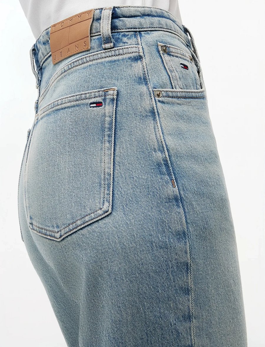 Tommy Jeans - MOM JEAN UH TPR CJ5115 - regular jeans - denim light - 4