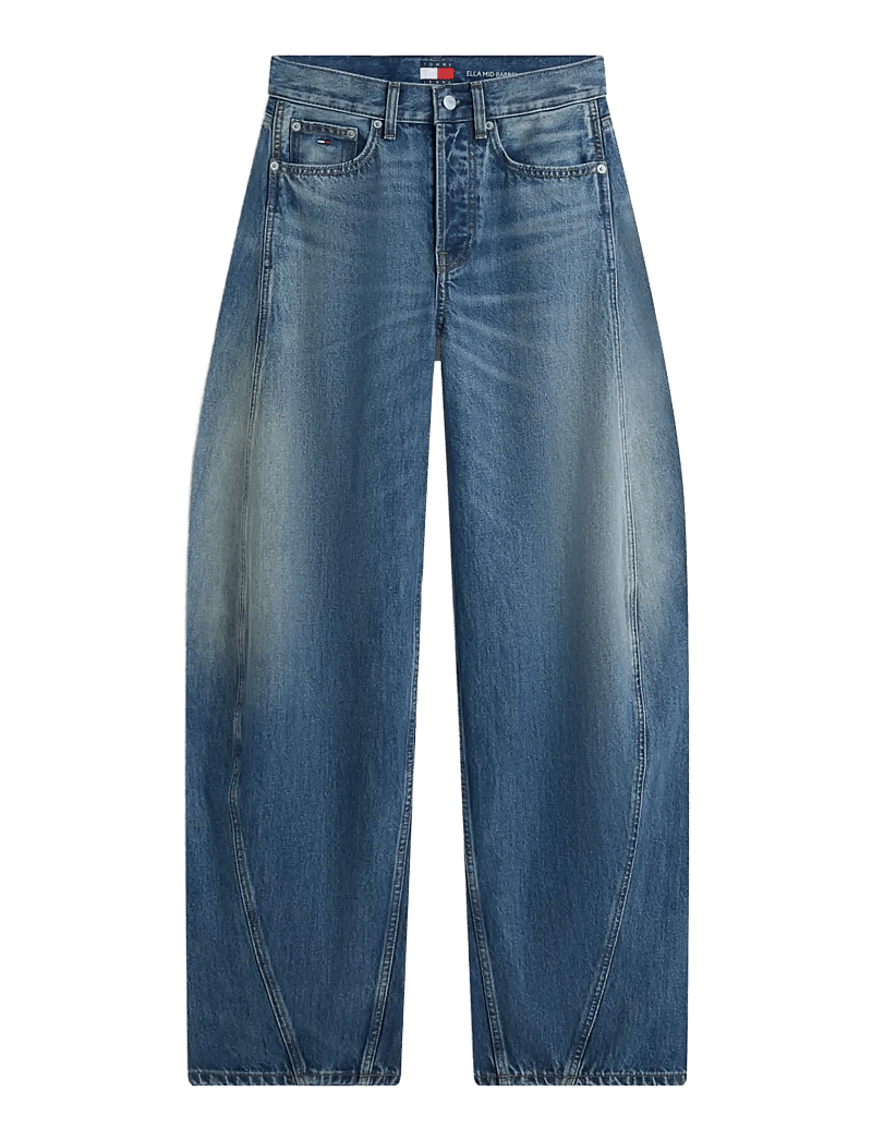 Tommy Jeans - ELLA MID BARREL CBF CJ6034 - barrel jeans - denim dark - 1