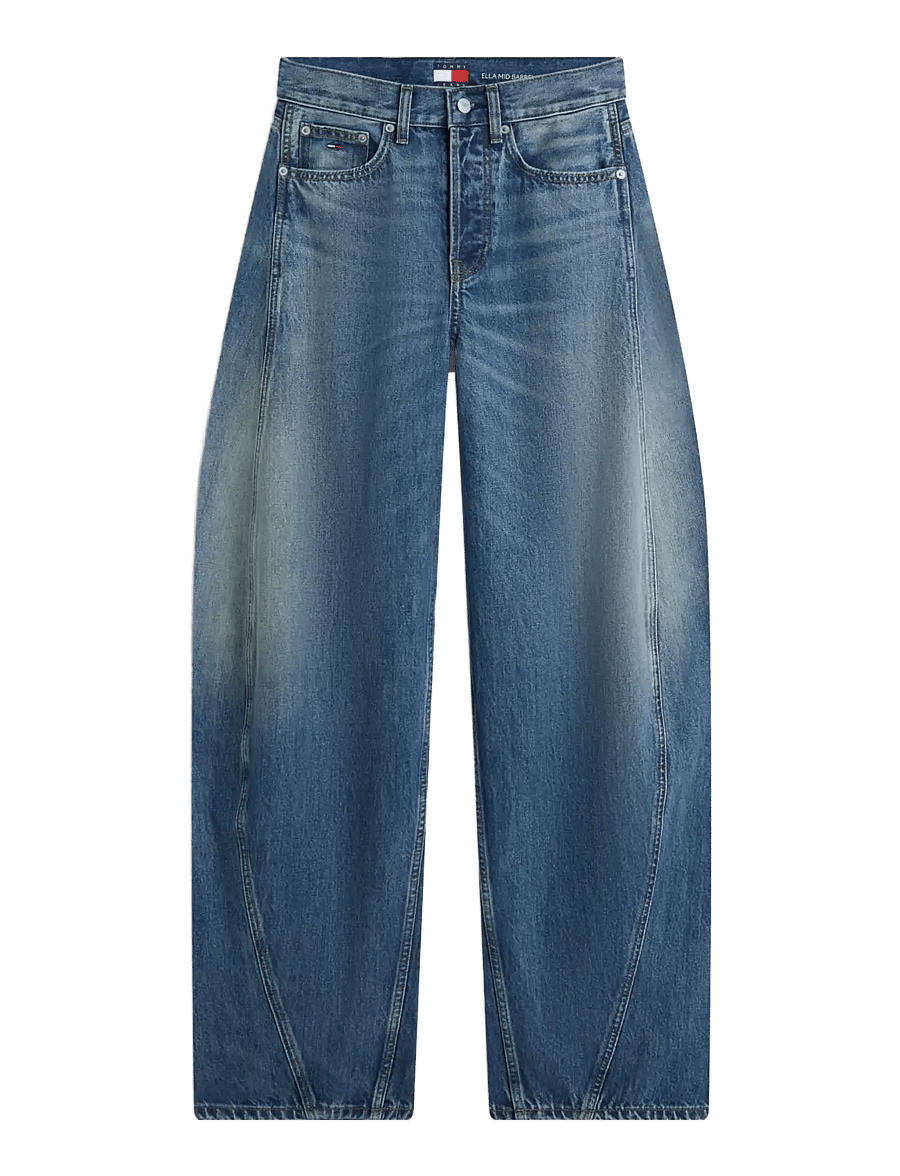 Tommy Jeans - ELLA MID BARREL CBF CJ6034 - barrel jeans - denim dark - 1
