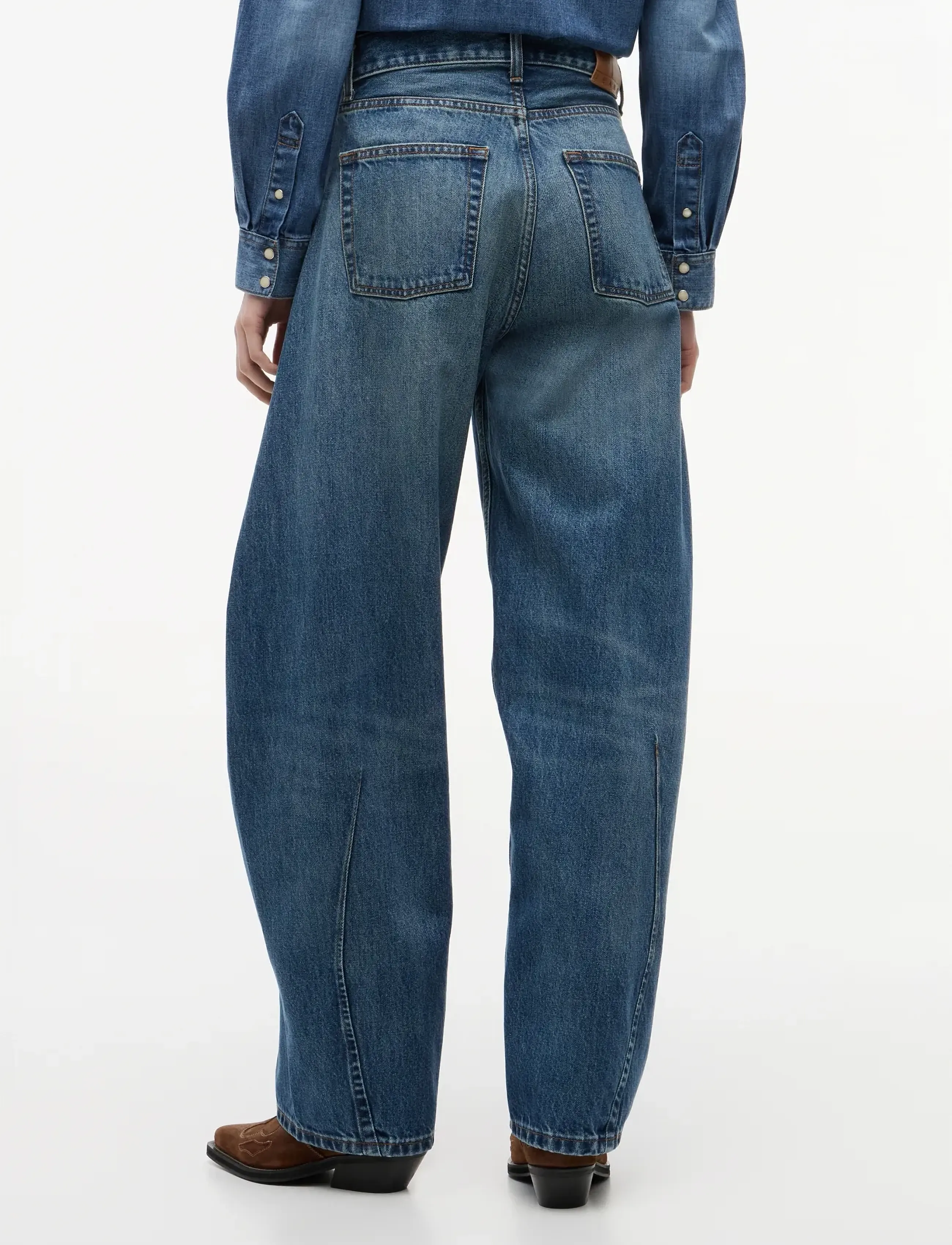 Jeans 'Twisted Seam Mid Rise Barrel' 3