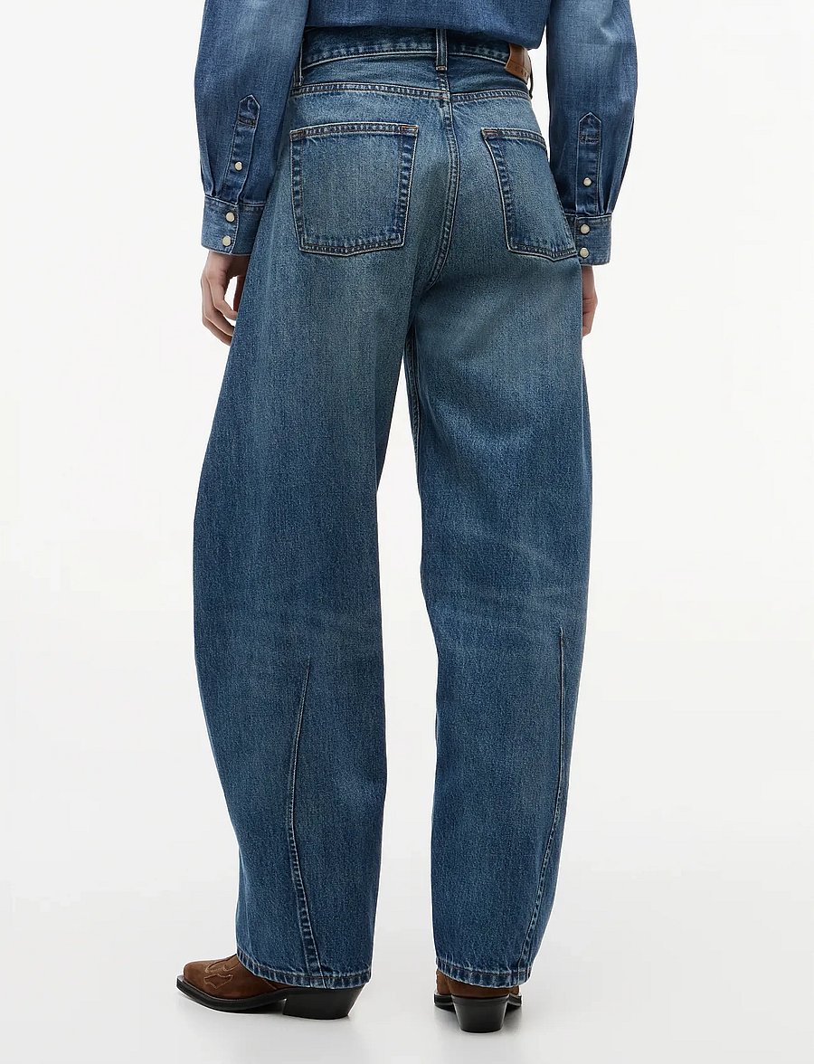 Tommy Jeans - ELLA MID BARREL CBF CJ6034 - barrel jeans - denim dark - 2