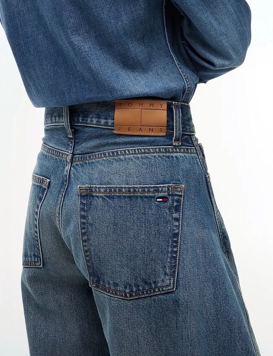 Tommy Jeans - ELLA MID BARREL CBF CJ6034 - barrel jeans - denim dark - 4