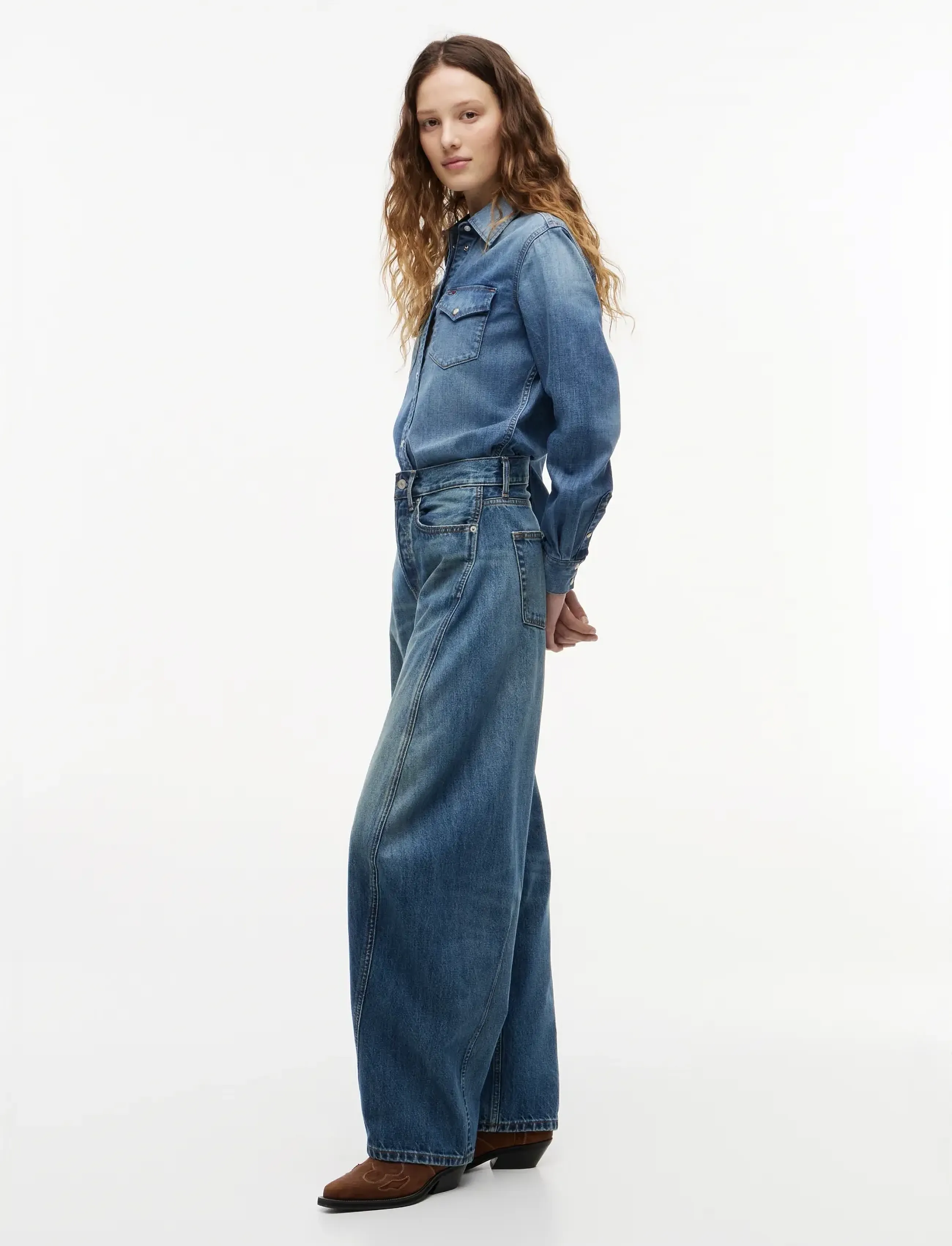 Jeans 'Twisted Seam Mid Rise Barrel' 6