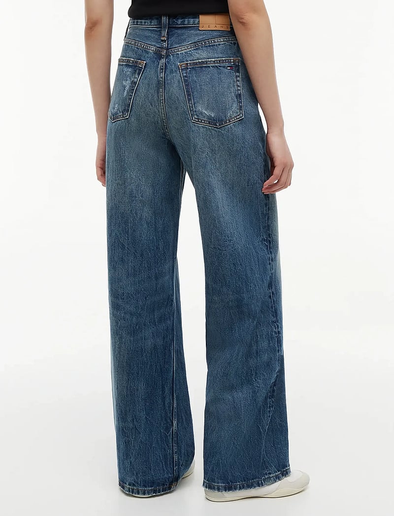 Tommy Jeans - CLAIRE HR WIDE CJ2031 - brede jeans - denim dark - 2