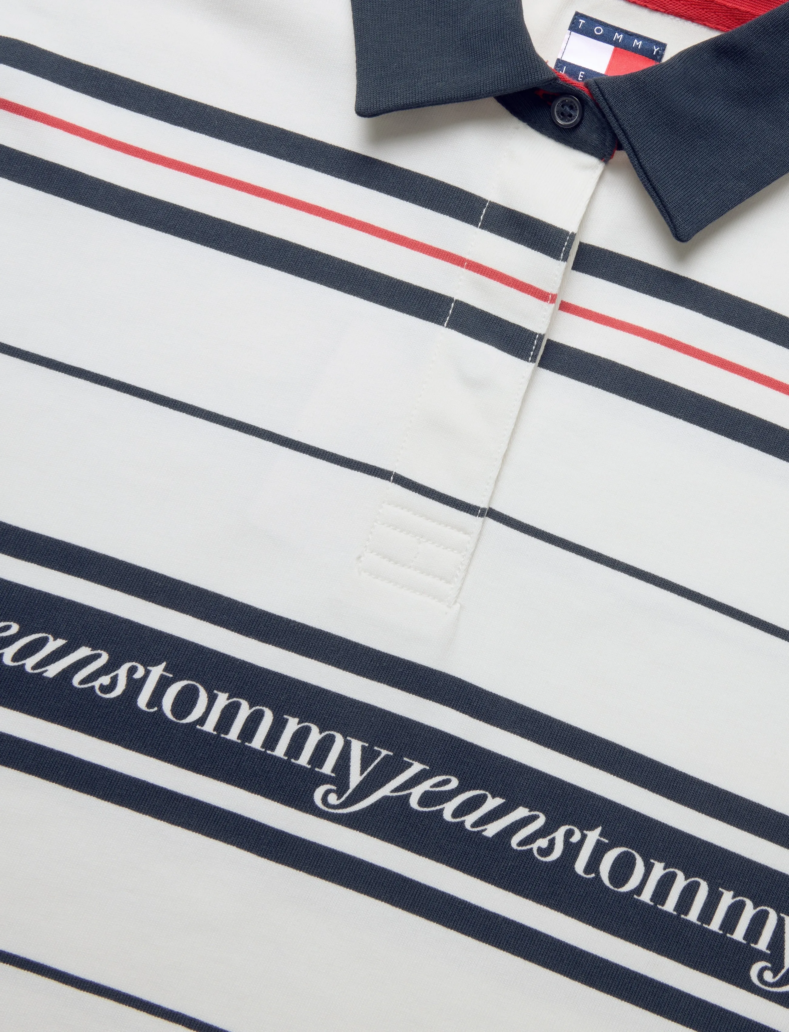 Tommy Jeans - TJW RLX SCRIPT RUGBY - ecru - 2