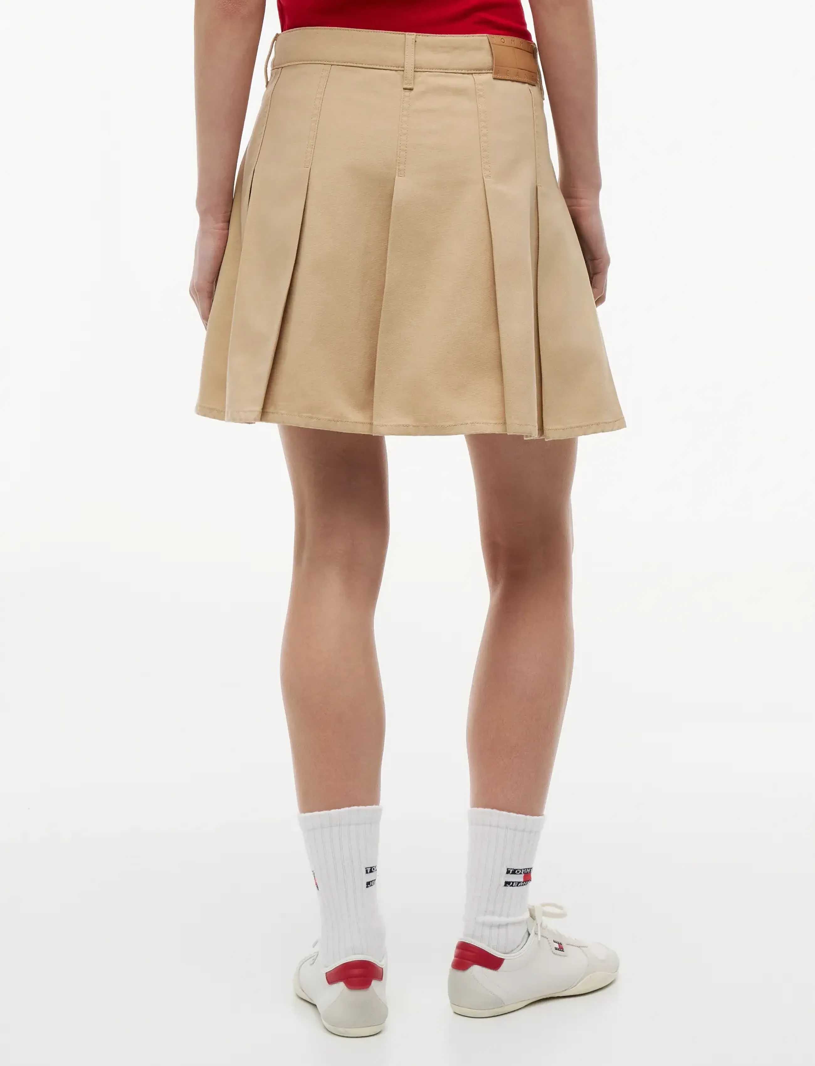 Tommy Jeans - TJW GMD PLEATED MINI SKIRT - plisserede nederdele - gentle gold - 2