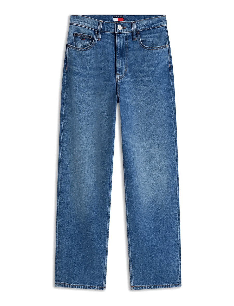 Tommy Jeans - LAYLA HIGH RISE STRAIGHT BJ0133 - teksad - denim medium - 1
